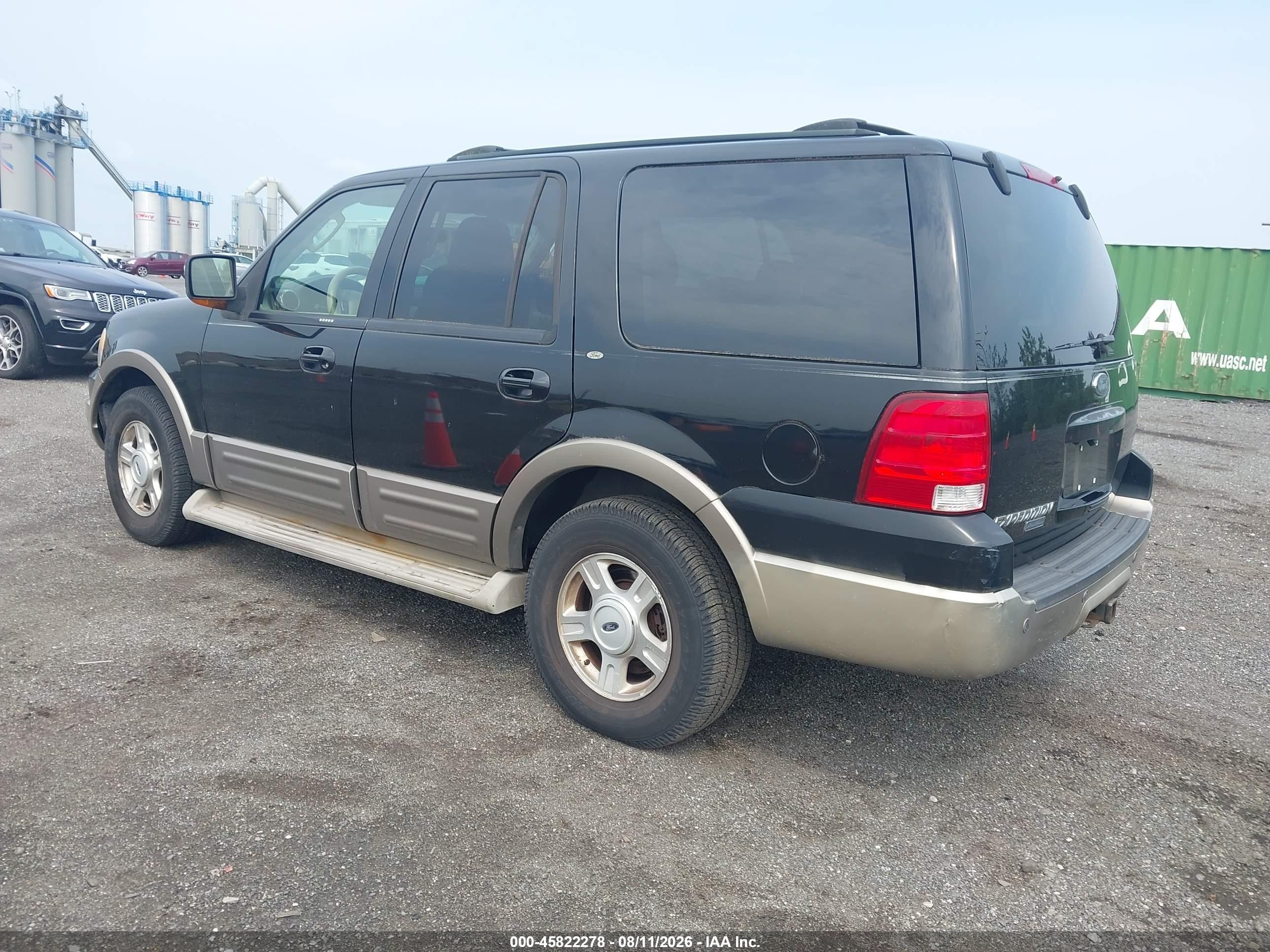 2004 Ford Expedition Eddie Bauer Черный vin: 1FMFU17LX4LA34483