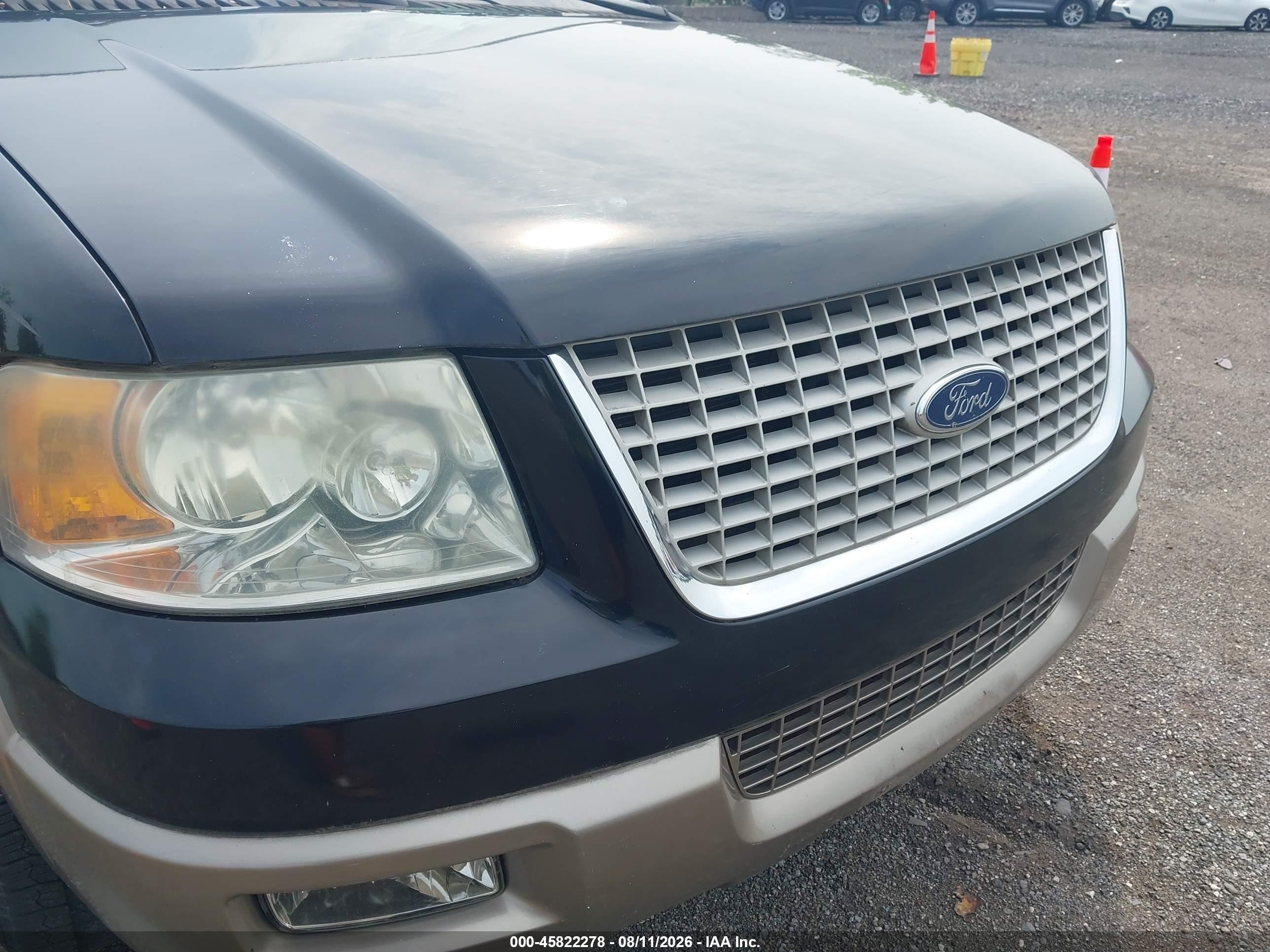 2004 Ford Expedition Eddie Bauer Черный vin: 1FMFU17LX4LA34483