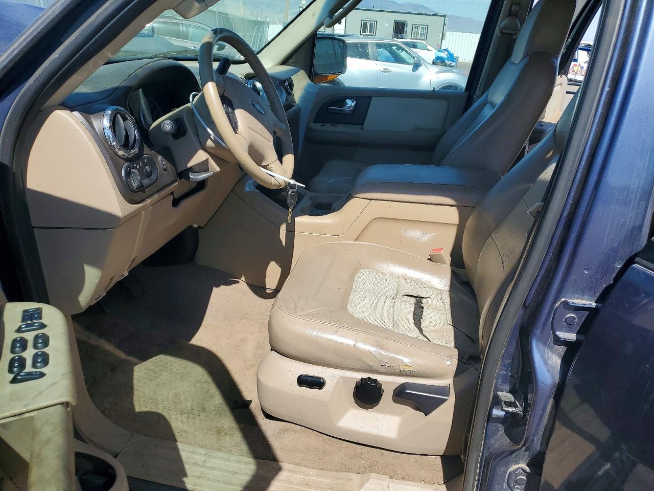 2006 Ford Expedition Eddie Bauer Blue vin: 1FMFU18506LA52302
