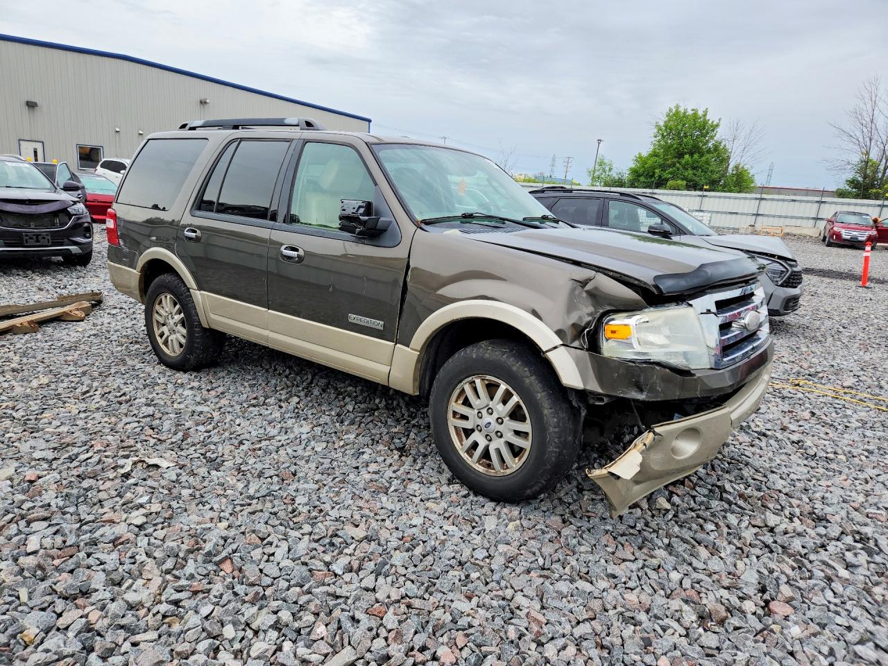 2008 Ford Expedition Eddie Bauer Brown vin: 1FMFU18508LA65022