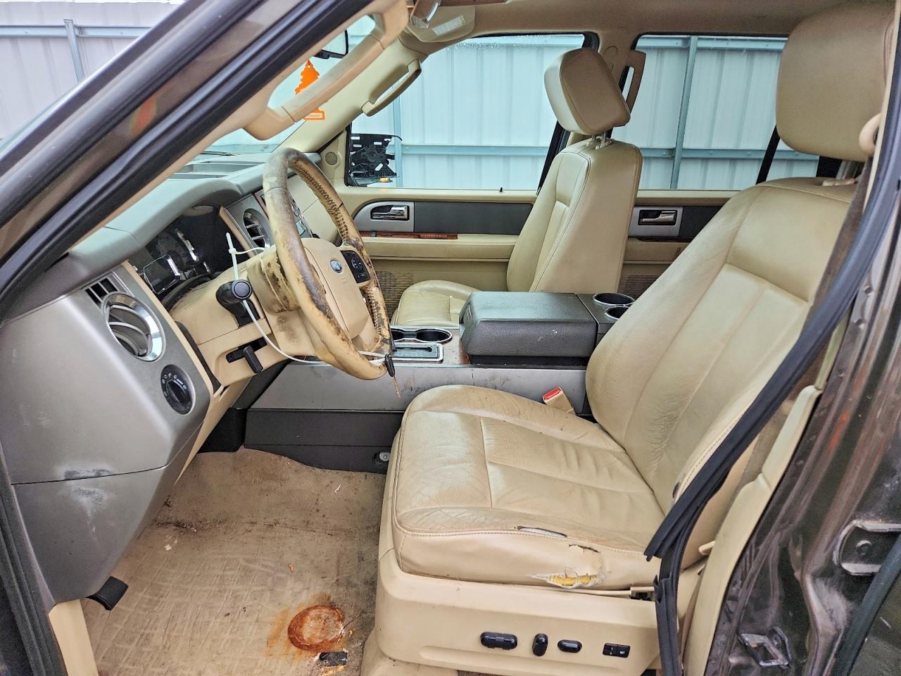 2008 Ford Expedition Eddie Bauer Brown vin: 1FMFU18508LA65022