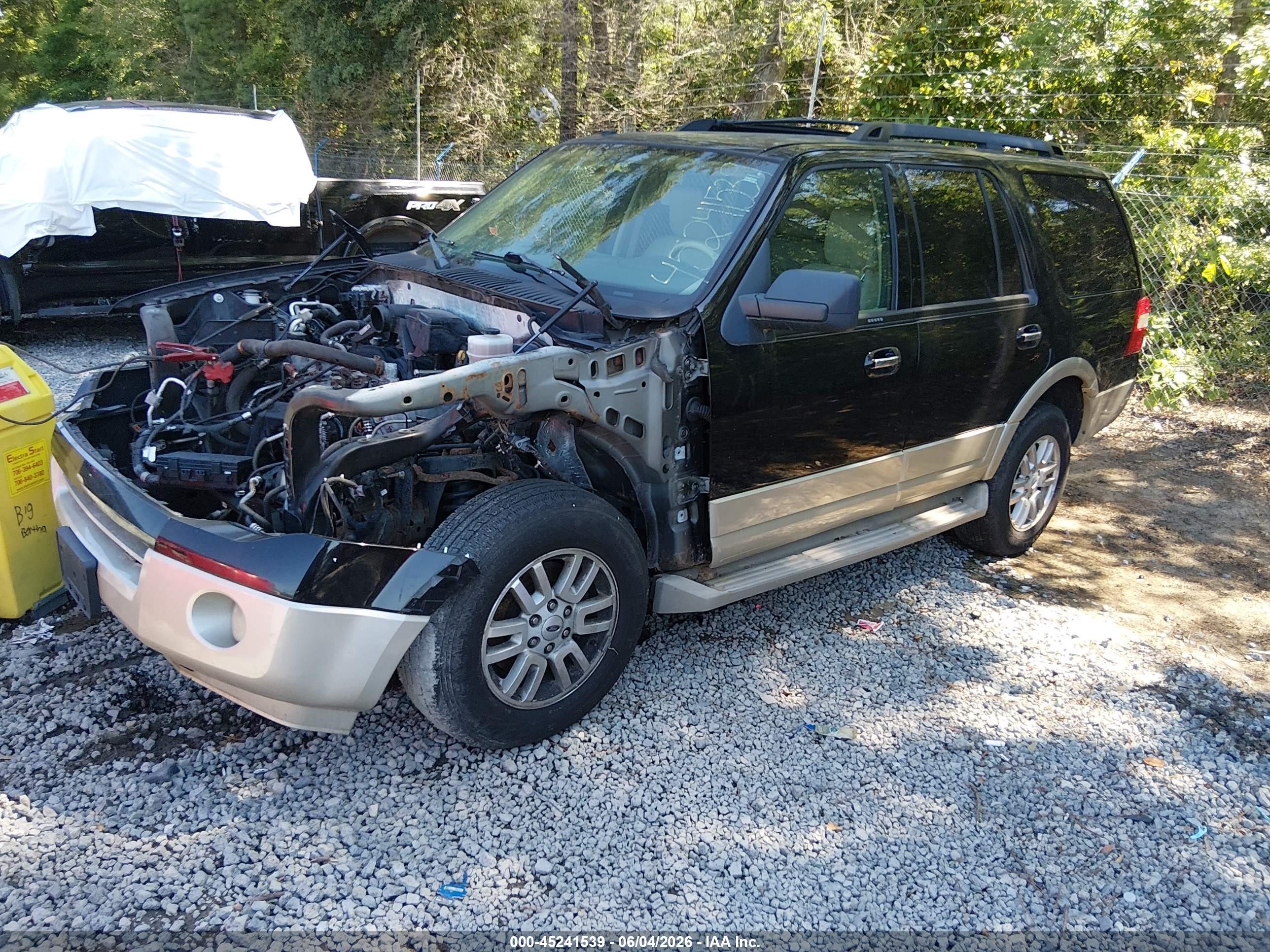 2009 Ford Expedition Eddie Bauer/king Ranch Black vin: 1FMFU18509EB06917