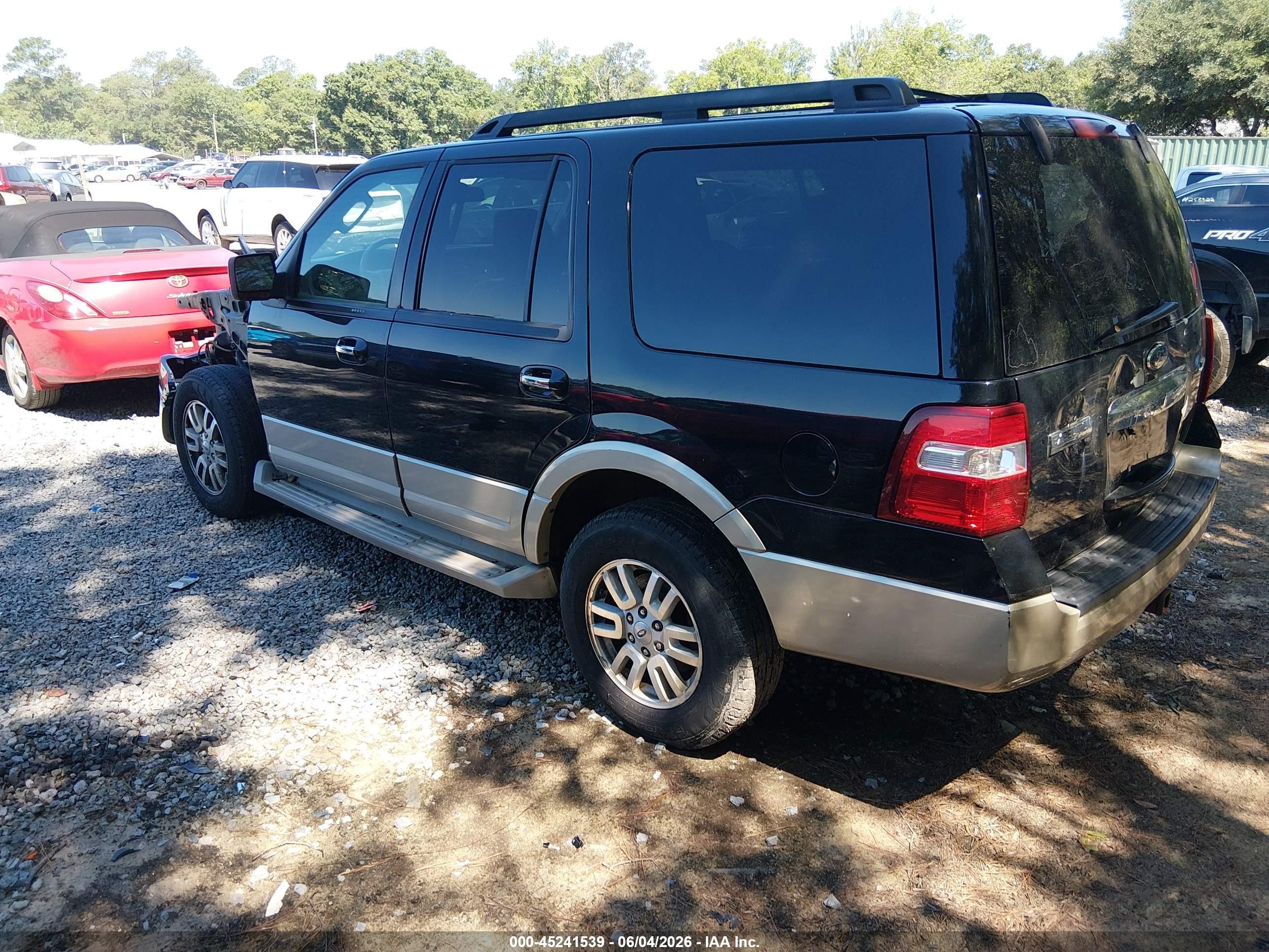 2009 Ford Expedition Eddie Bauer/king Ranch Black vin: 1FMFU18509EB06917