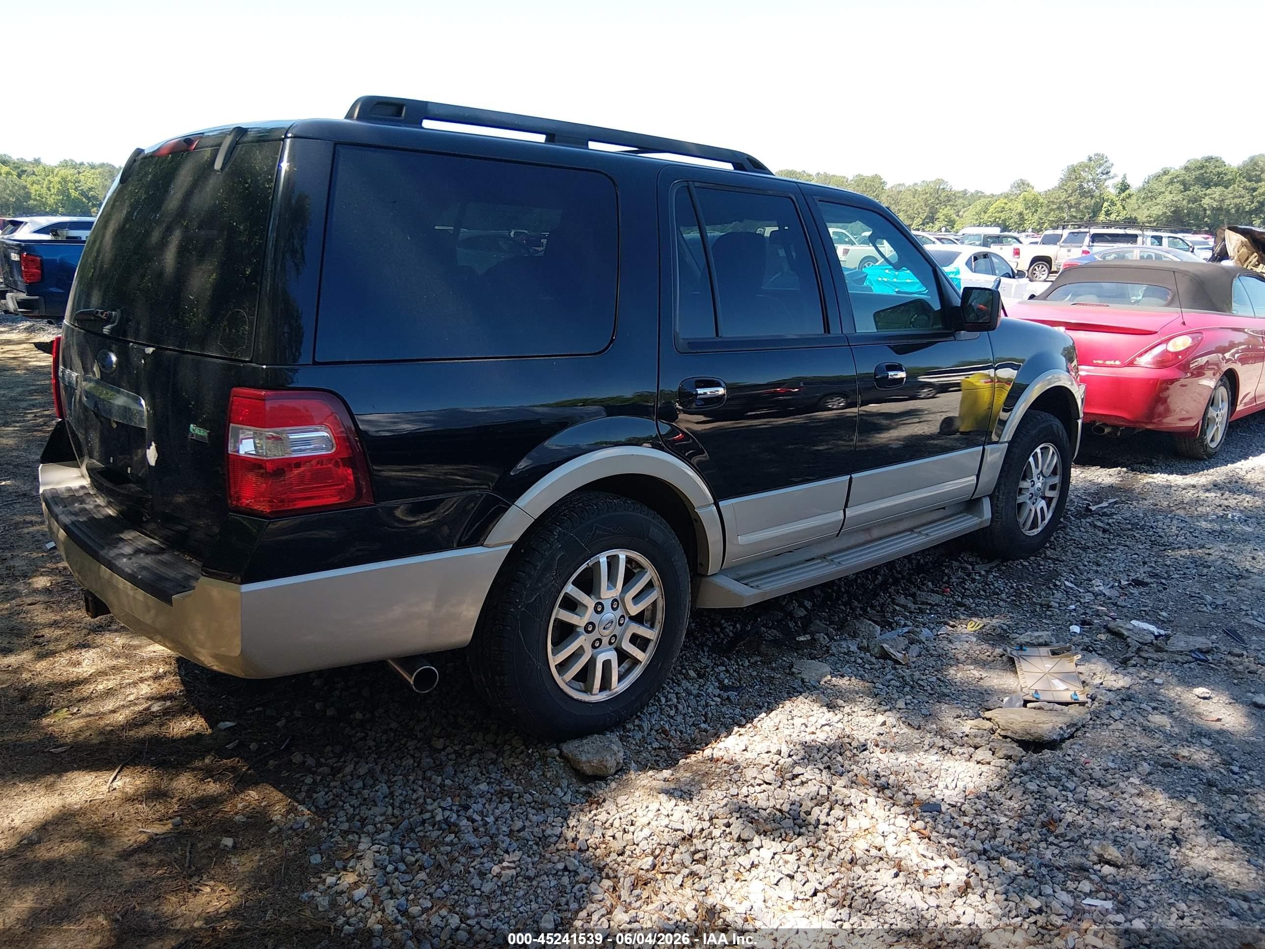 2009 Ford Expedition Eddie Bauer/king Ranch Black vin: 1FMFU18509EB06917