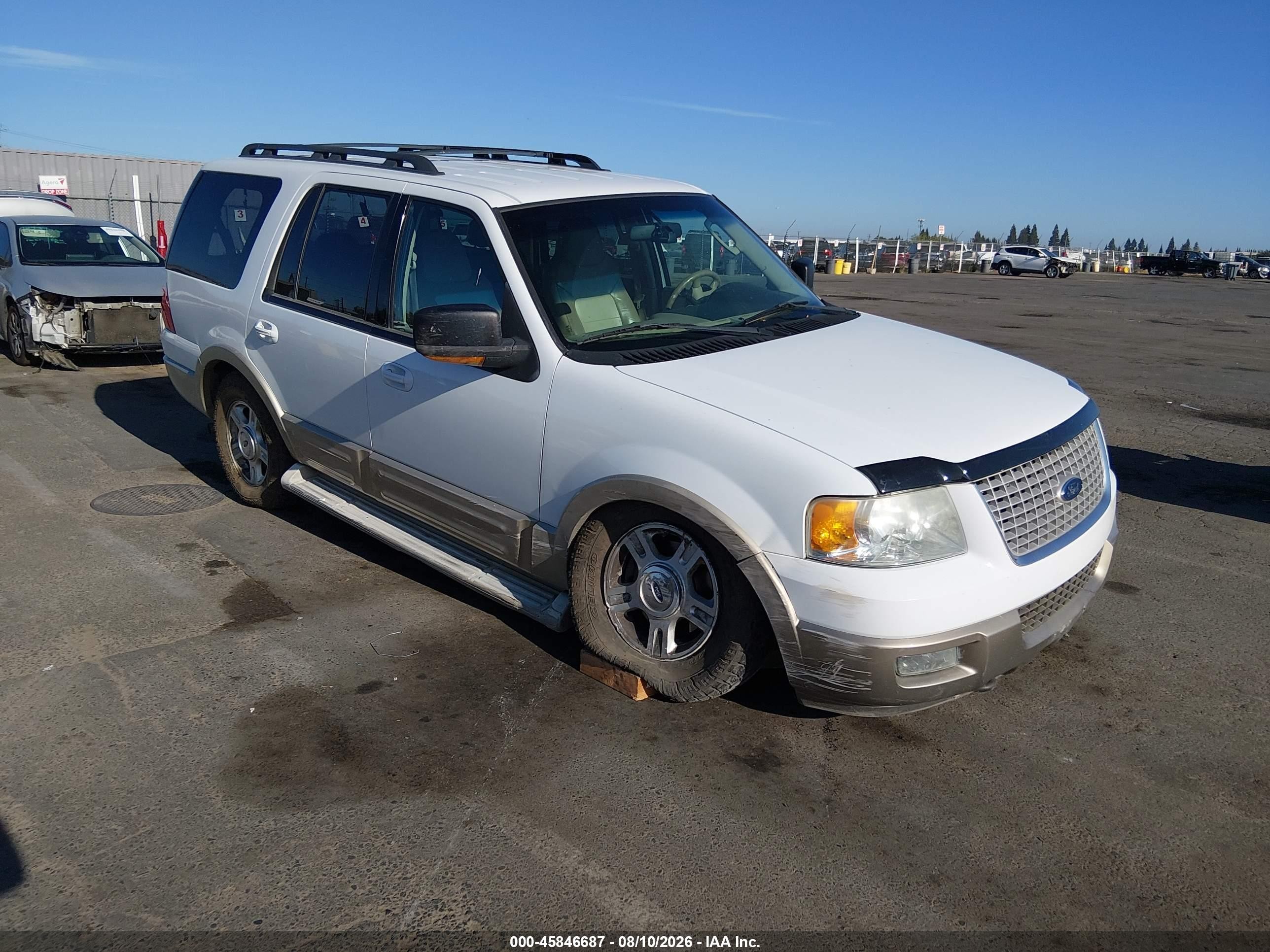 2006 Ford Expedition Eddie Bauer/king Ranch Белый vin: 1FMFU18516LA35587