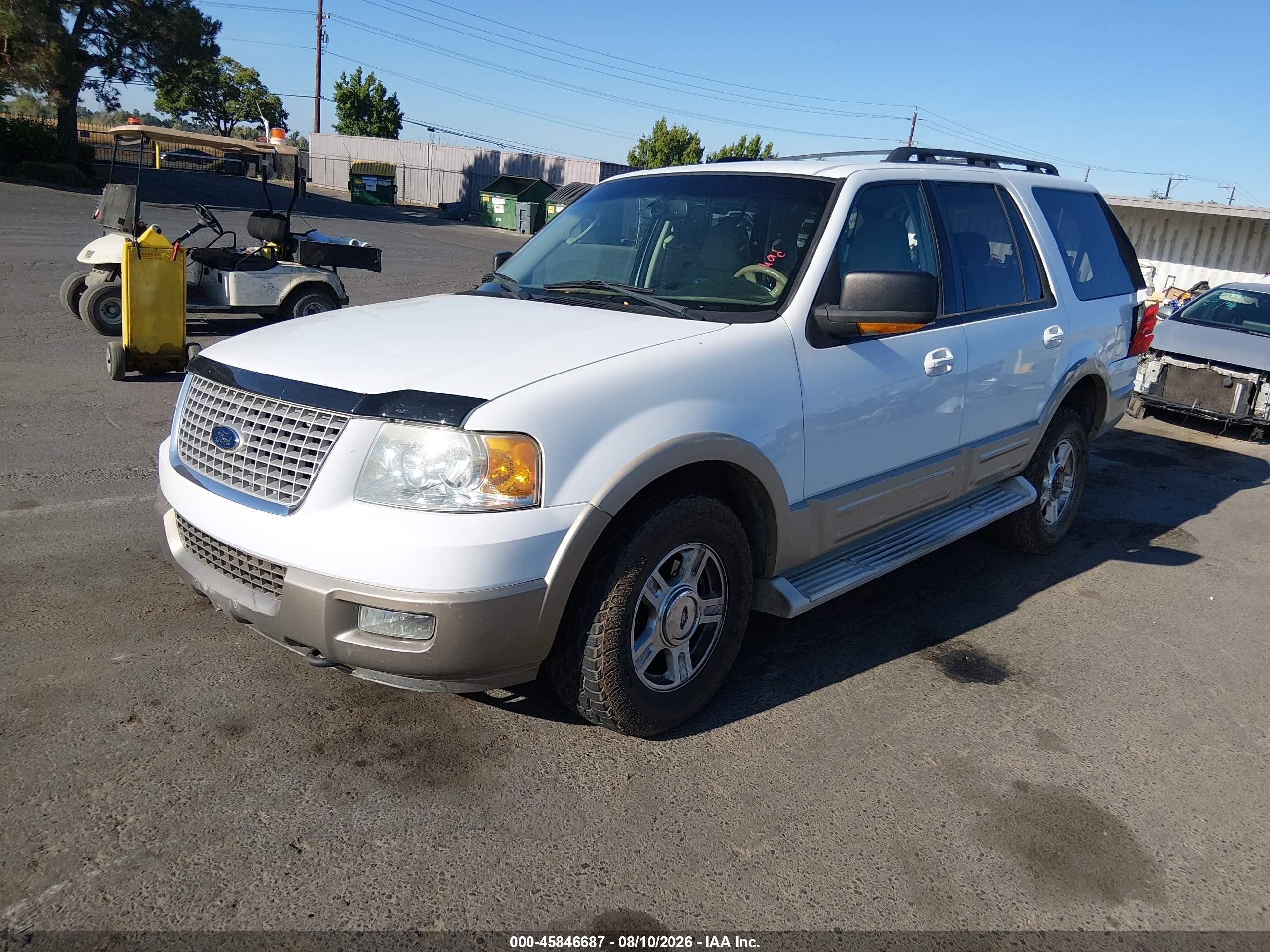 2006 Ford Expedition Eddie Bauer/king Ranch Белый vin: 1FMFU18516LA35587