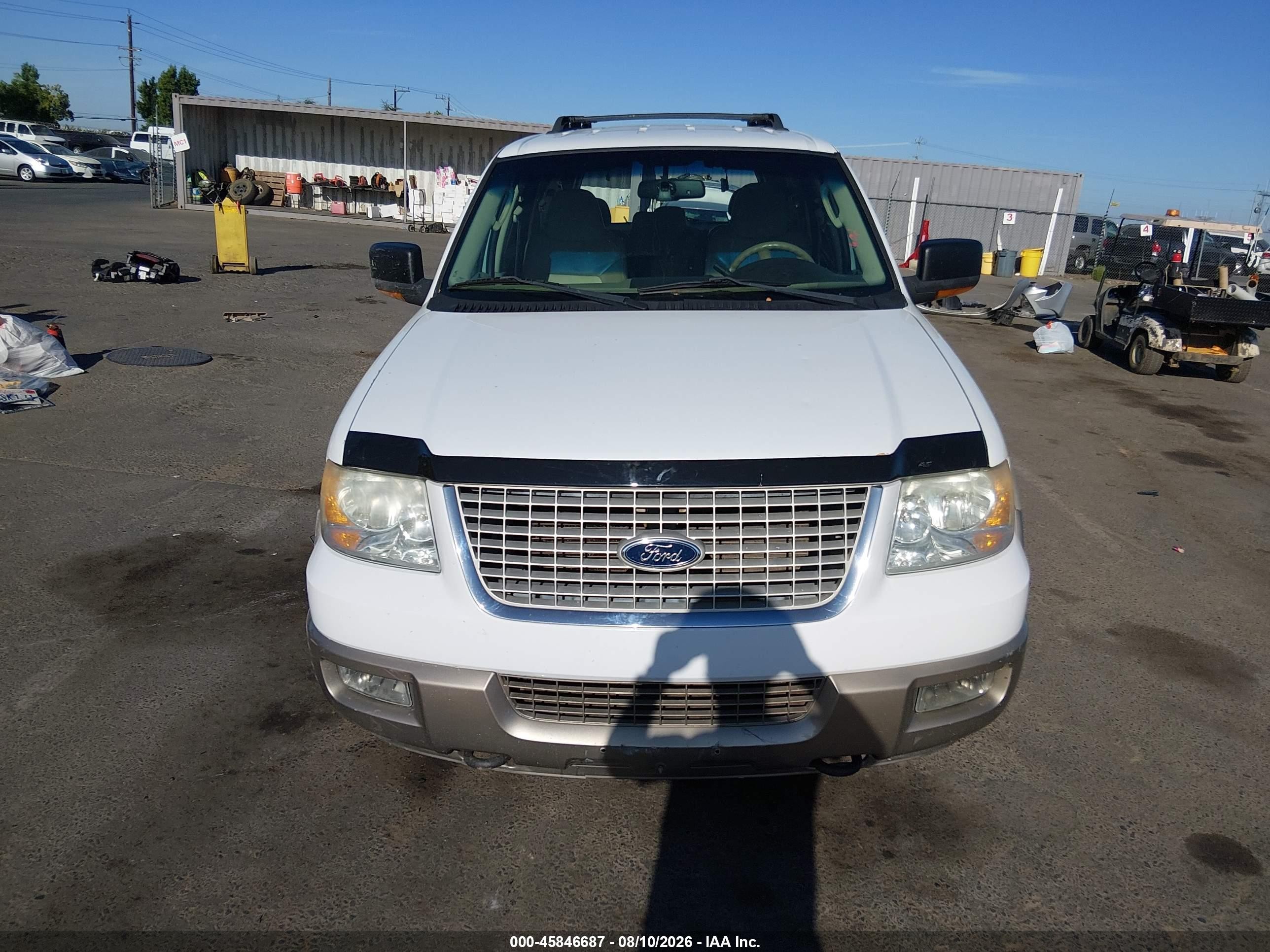 2006 Ford Expedition Eddie Bauer/king Ranch Белый vin: 1FMFU18516LA35587