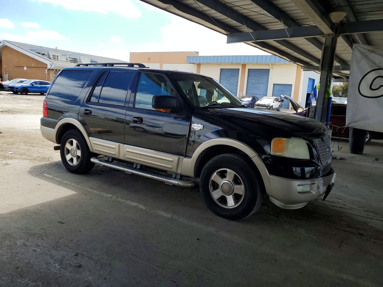 2006 Ford Expedition Eddie Bauer Black vin: 1FMFU18516LA37694