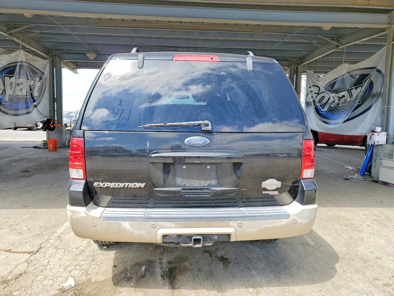 2006 Ford Expedition Eddie Bauer Black vin: 1FMFU18516LA37694