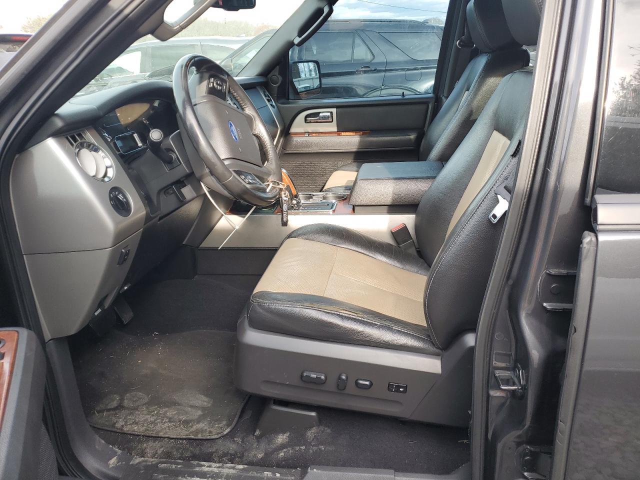 2007 Ford Expedition Eddie Bauer Gray vin: 1FMFU18517LA82443