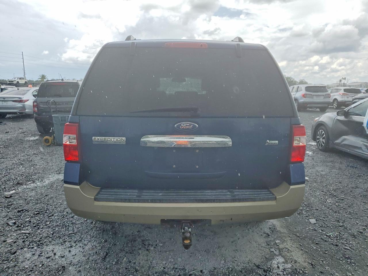 2009 Ford Expedition Eddie Bauer Blue vin: 1FMFU18519LA02383