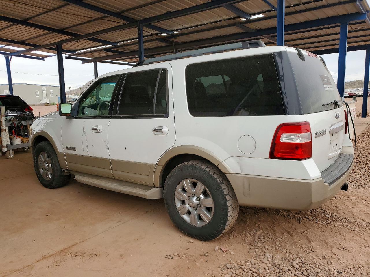 2007 Ford Expedition Eddie Bauer White vin: 1FMFU18527LA29797