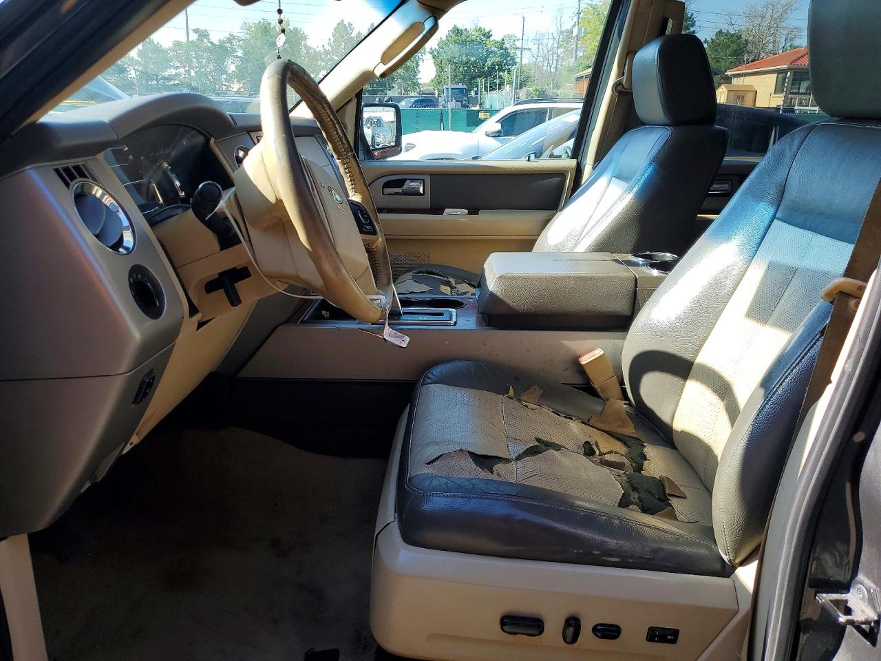 2007 Ford Expedition Eddie Bauer Gray vin: 1FMFU18527LA62282