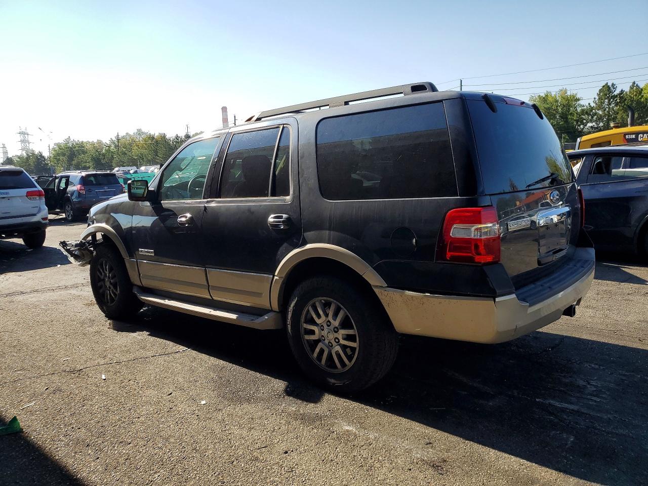 2007 Ford Expedition Eddie Bauer Gray vin: 1FMFU18527LA62282