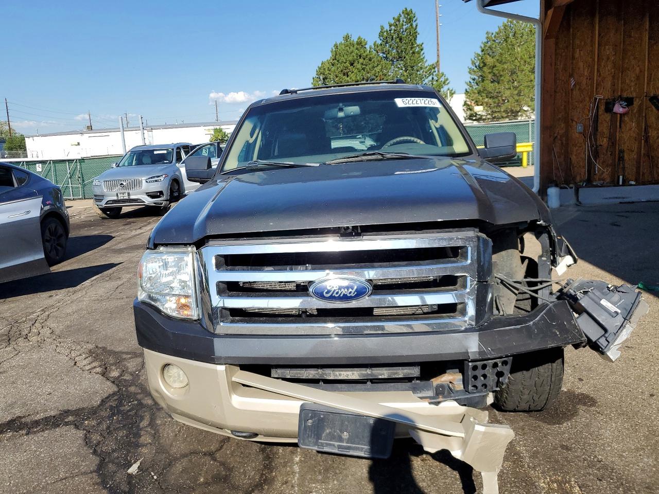 2007 Ford Expedition Eddie Bauer Gray vin: 1FMFU18527LA62282
