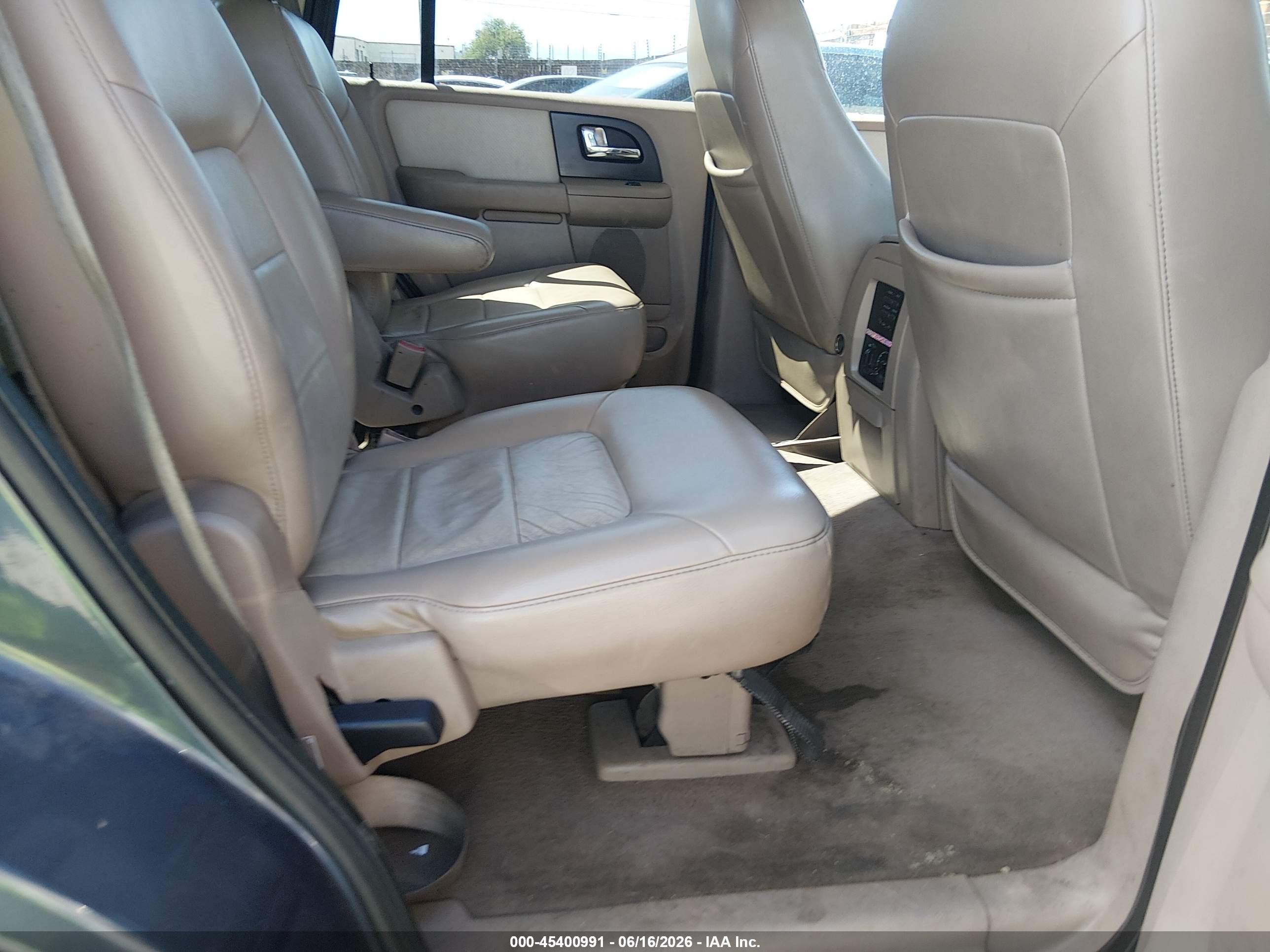 2005 Ford Expedition Eddie Bauer/king Ranch Blue vin: 1FMFU18535LA27876