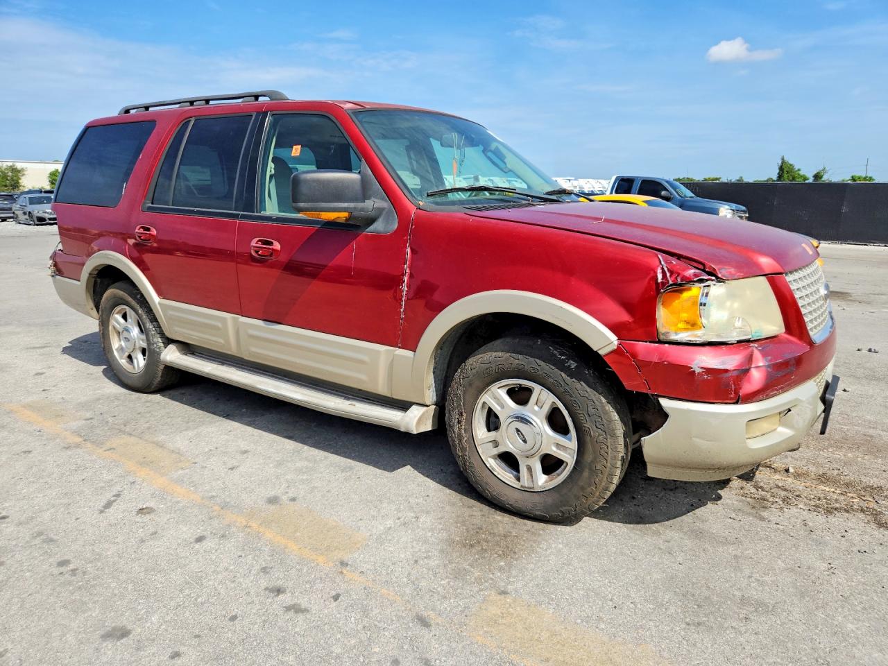 2006 Ford Expedition Eddie Bauer Red vin: 1FMFU18536LA23604