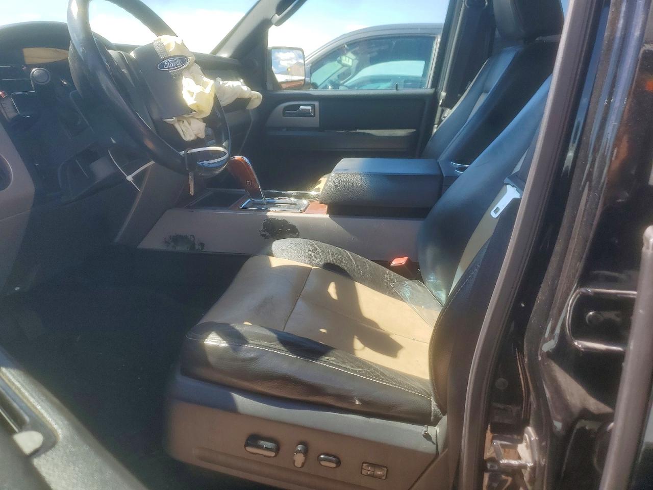 2008 Ford Expedition Eddie Bauer Black vin: 1FMFU18538LA69663