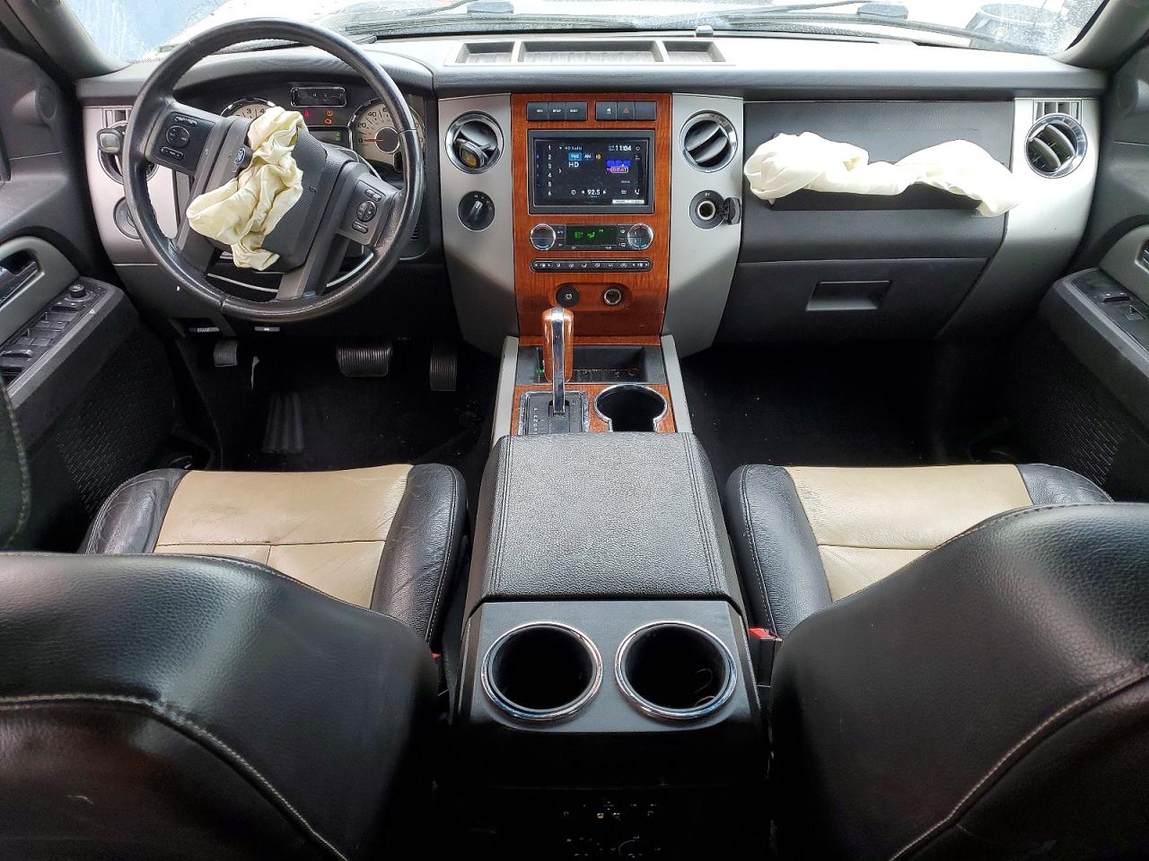 2008 Ford Expedition Eddie Bauer Black vin: 1FMFU18538LA69663