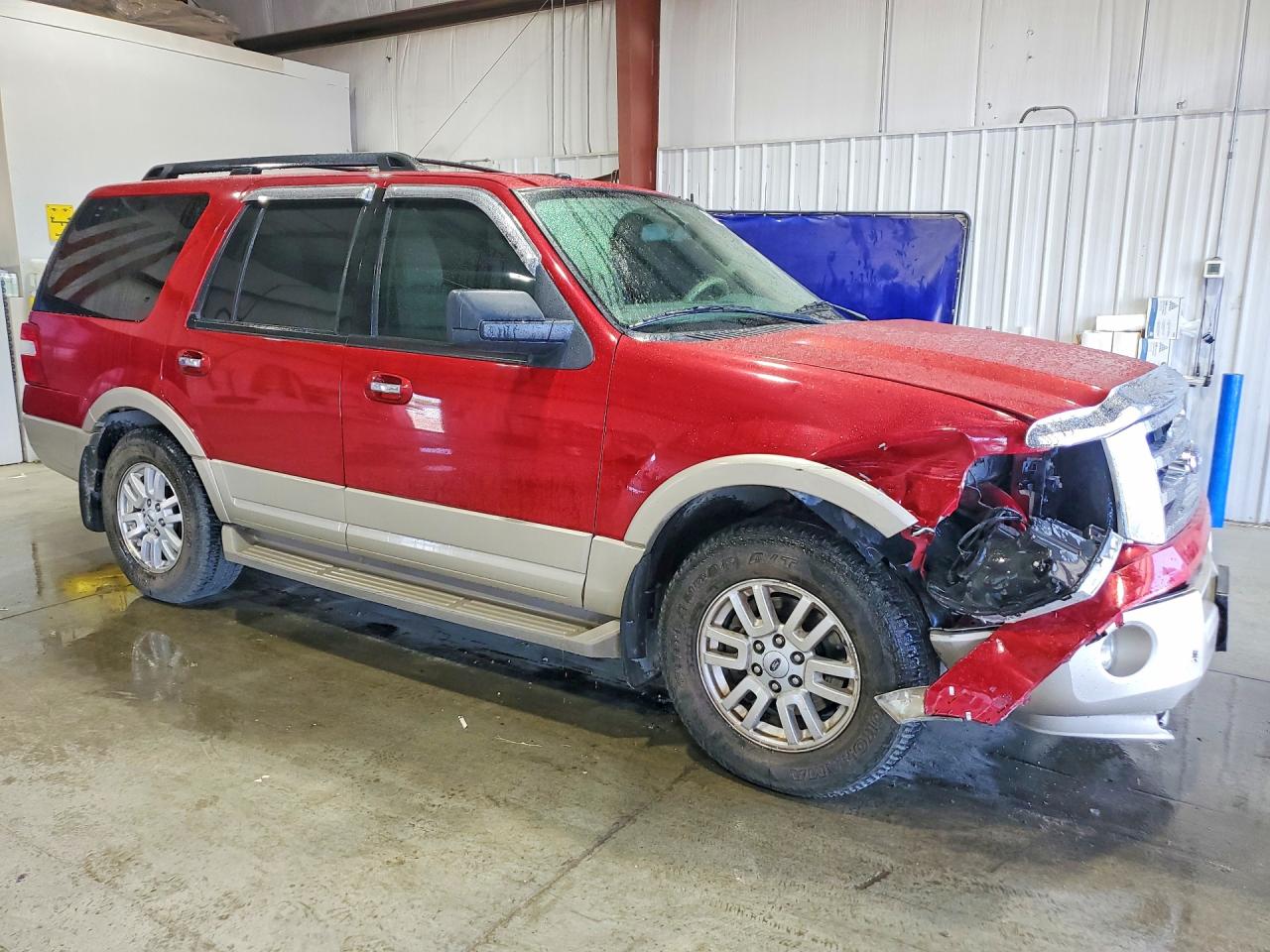 2009 Ford Expedition Eddie Bauer Red vin: 1FMFU18539LA02496