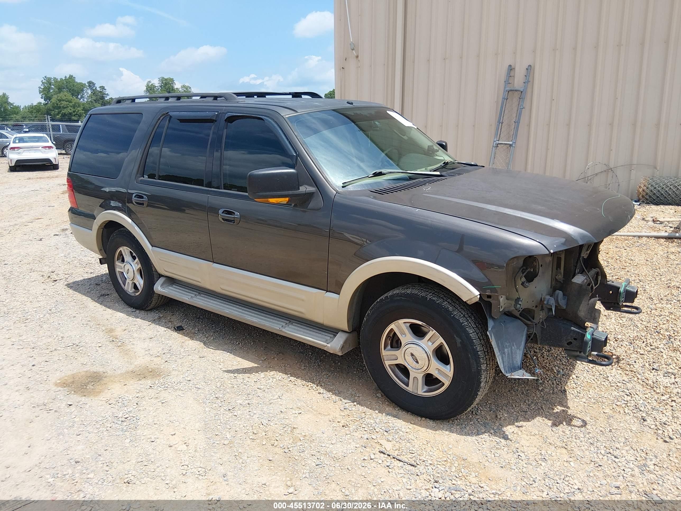 2006 Ford Expedition Eddie Bauer/king Ranch Серый vin: 1FMFU18546LA41304
