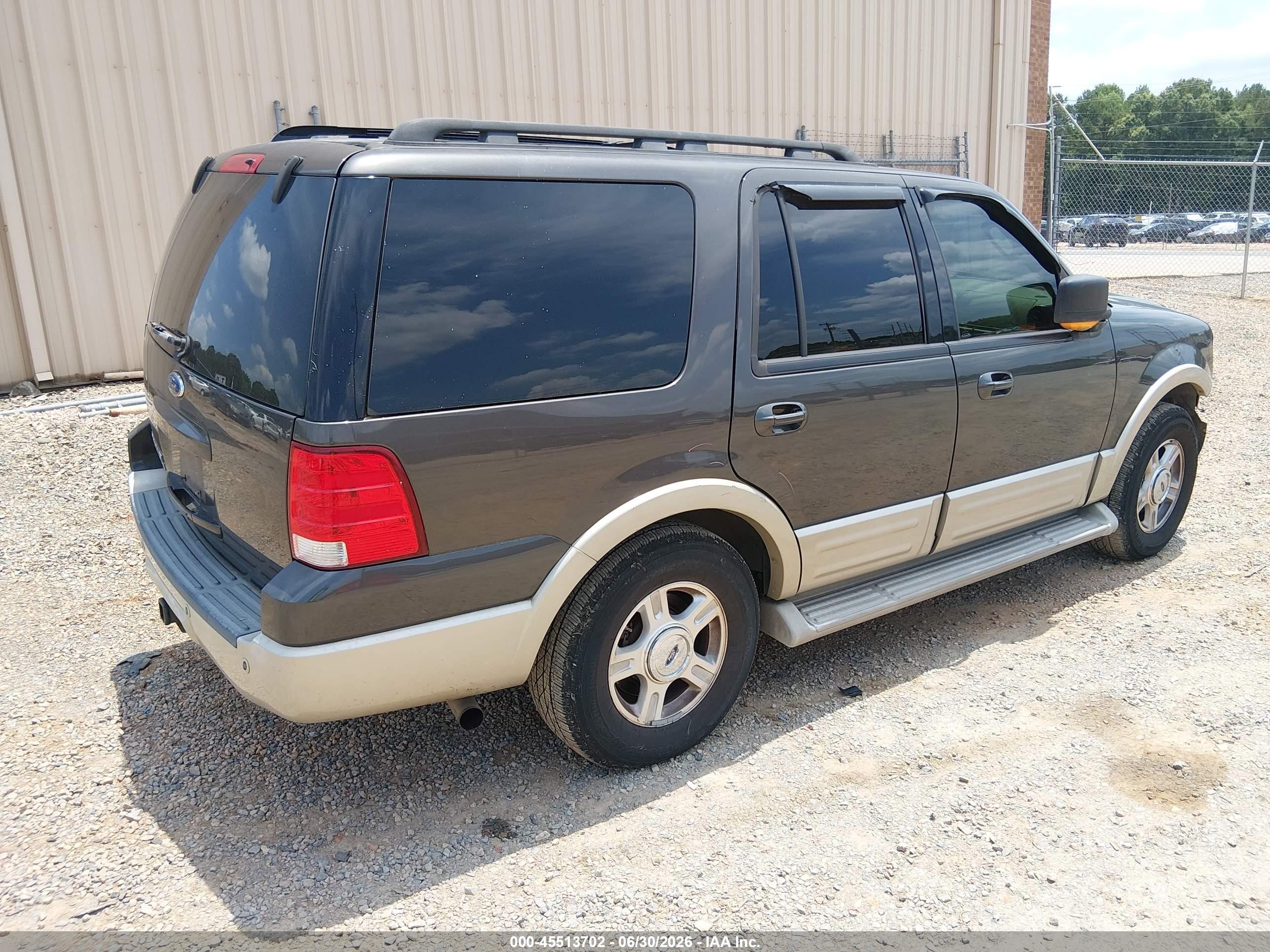 2006 Ford Expedition Eddie Bauer/king Ranch Серый vin: 1FMFU18546LA41304
