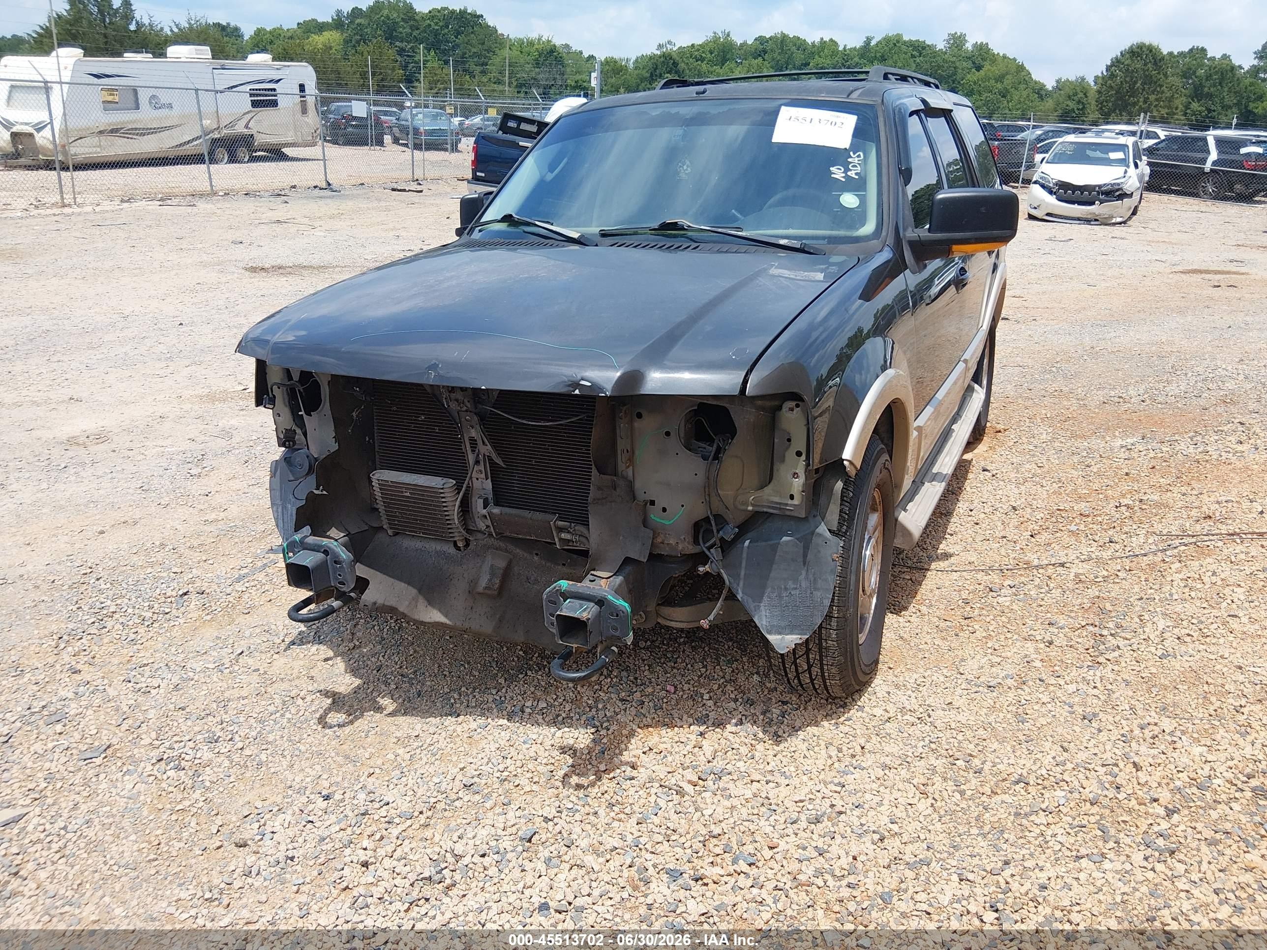 2006 Ford Expedition Eddie Bauer/king Ranch Серый vin: 1FMFU18546LA41304