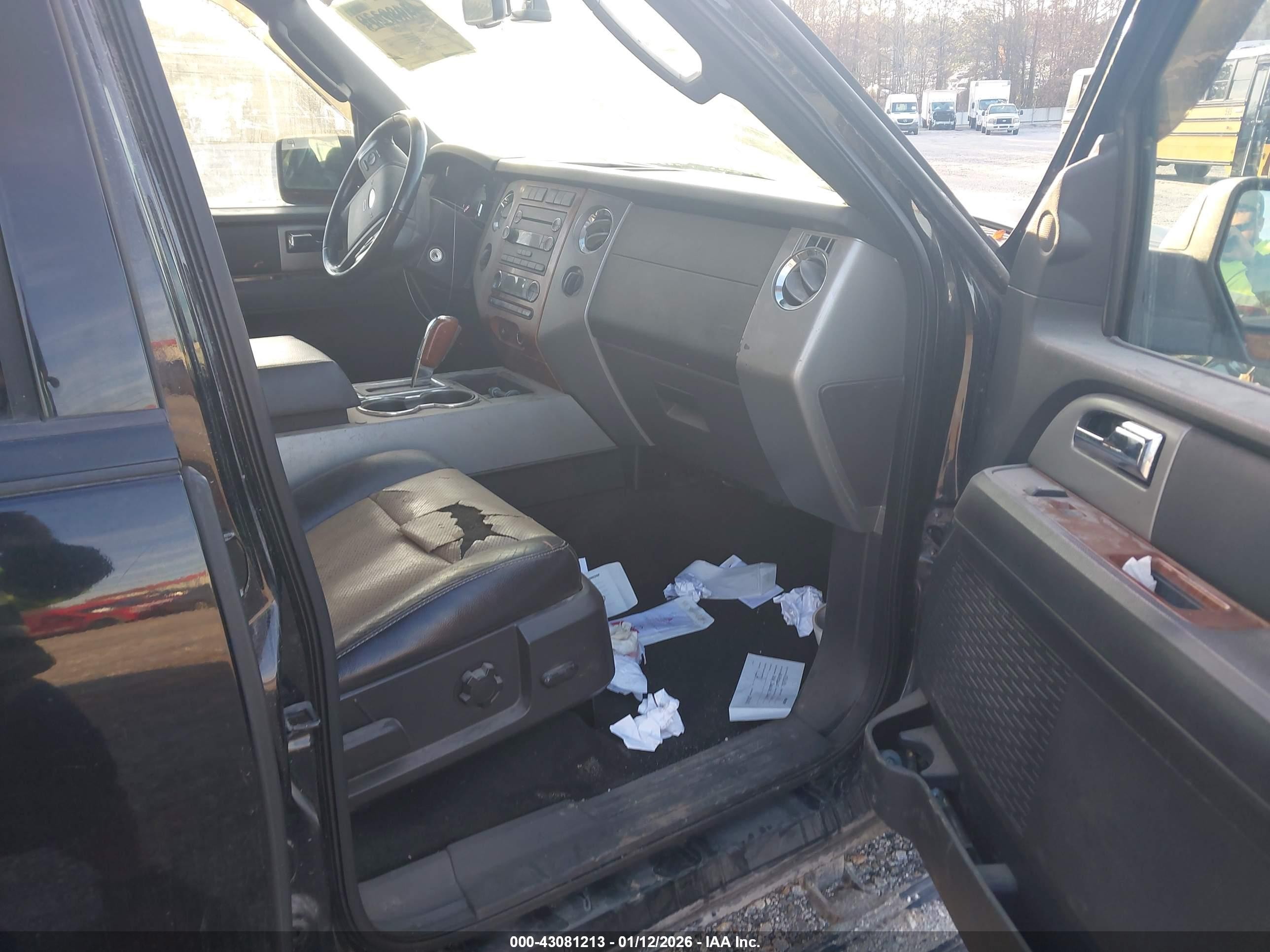 2008 Ford Expedition Eddie Bauer/king Ranch Black vin: 1FMFU18548LA29771