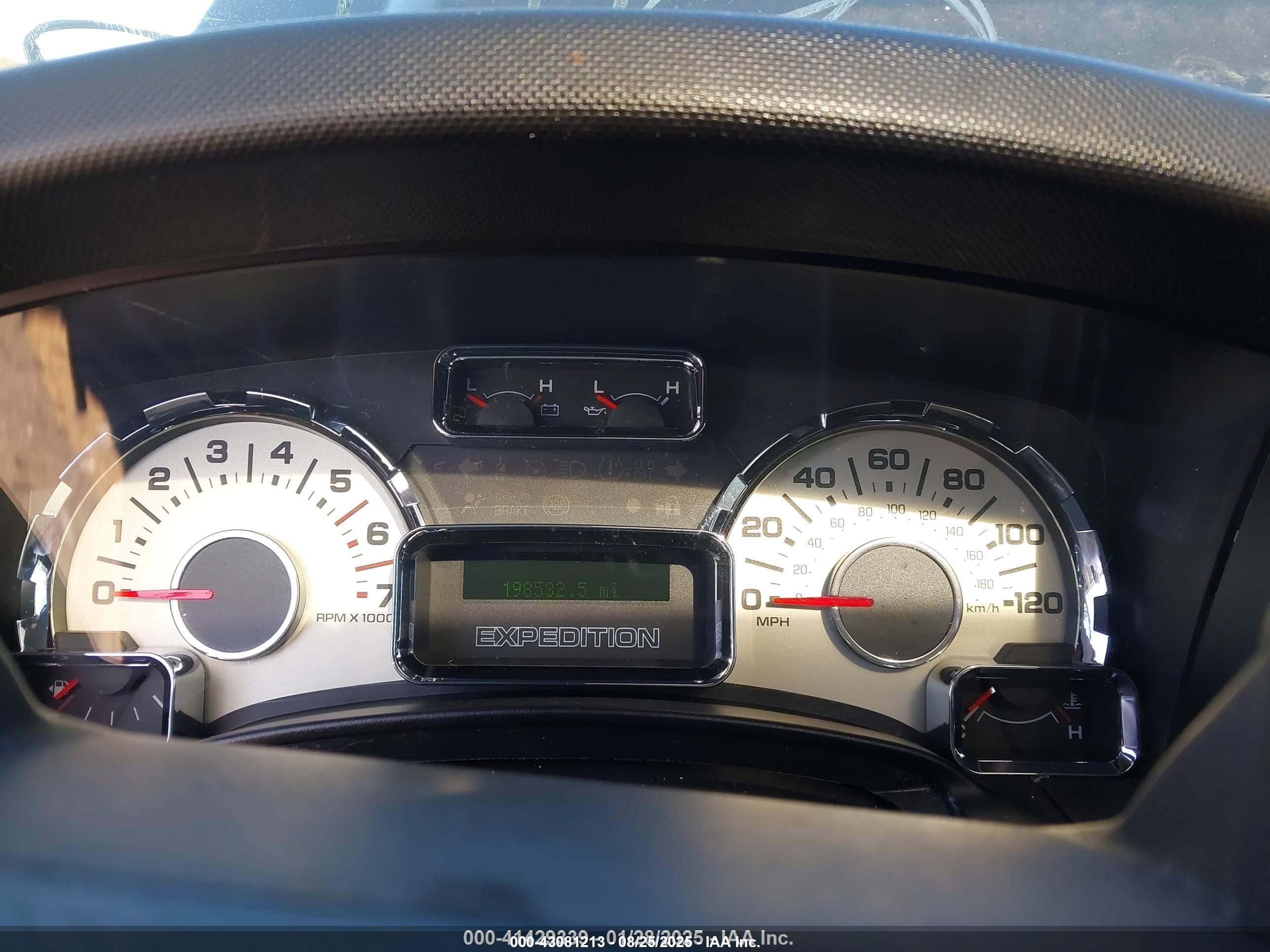 2008 Ford Expedition Eddie Bauer/king Ranch Black vin: 1FMFU18548LA29771
