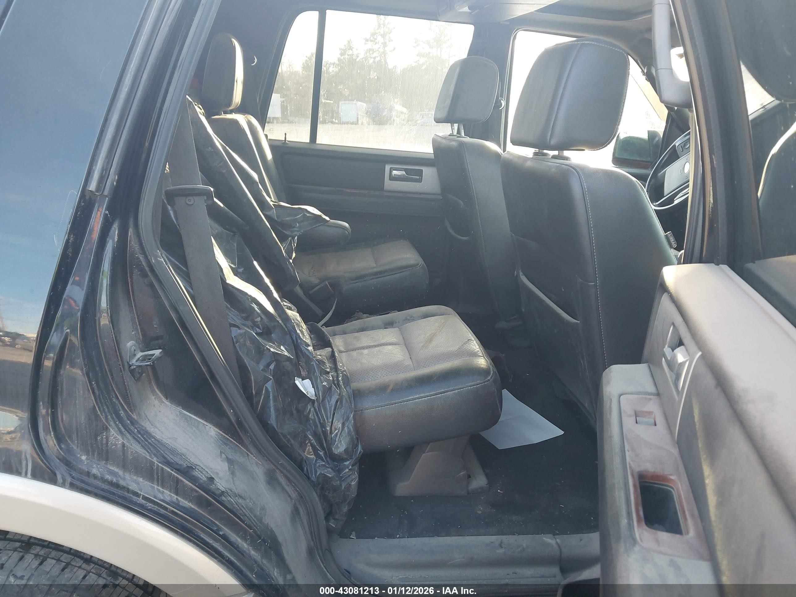 2008 Ford Expedition Eddie Bauer/king Ranch Black vin: 1FMFU18548LA29771