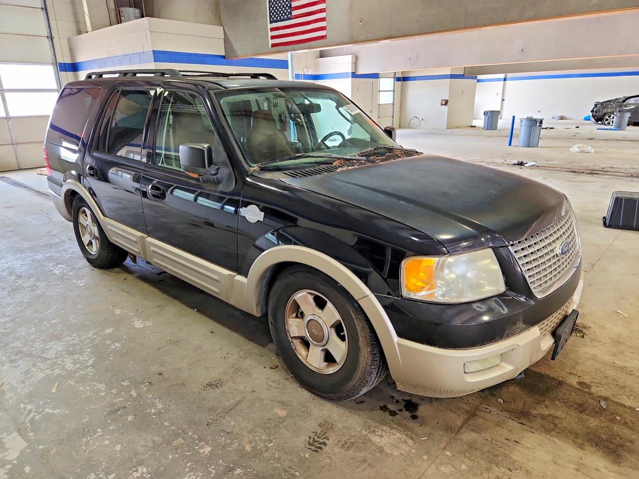 2006 Ford Expedition Eddie Bauer Black vin: 1FMFU18556LA59178