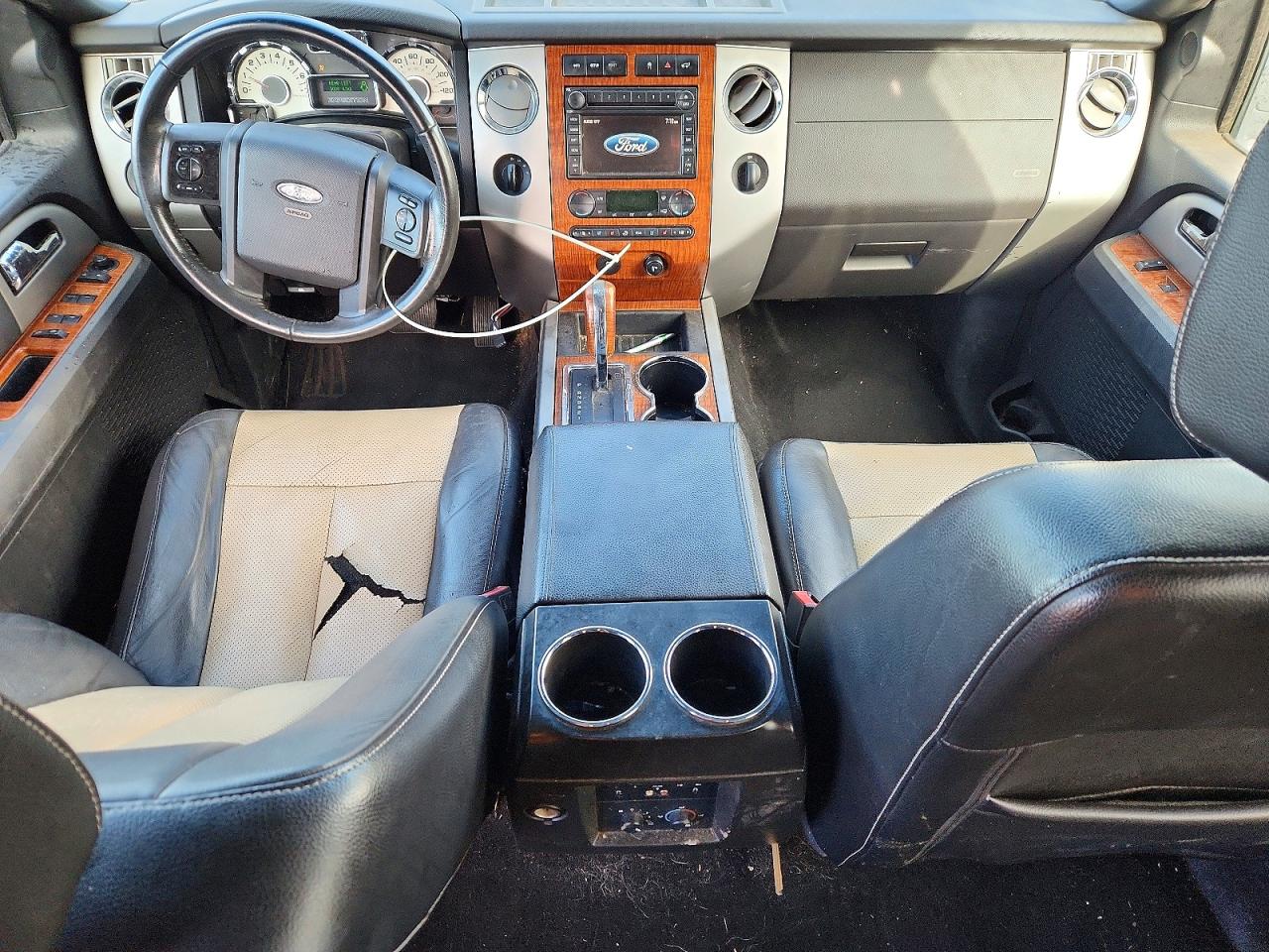 2007 Ford Expedition Eddie Bauer Blue vin: 1FMFU18557LA42804