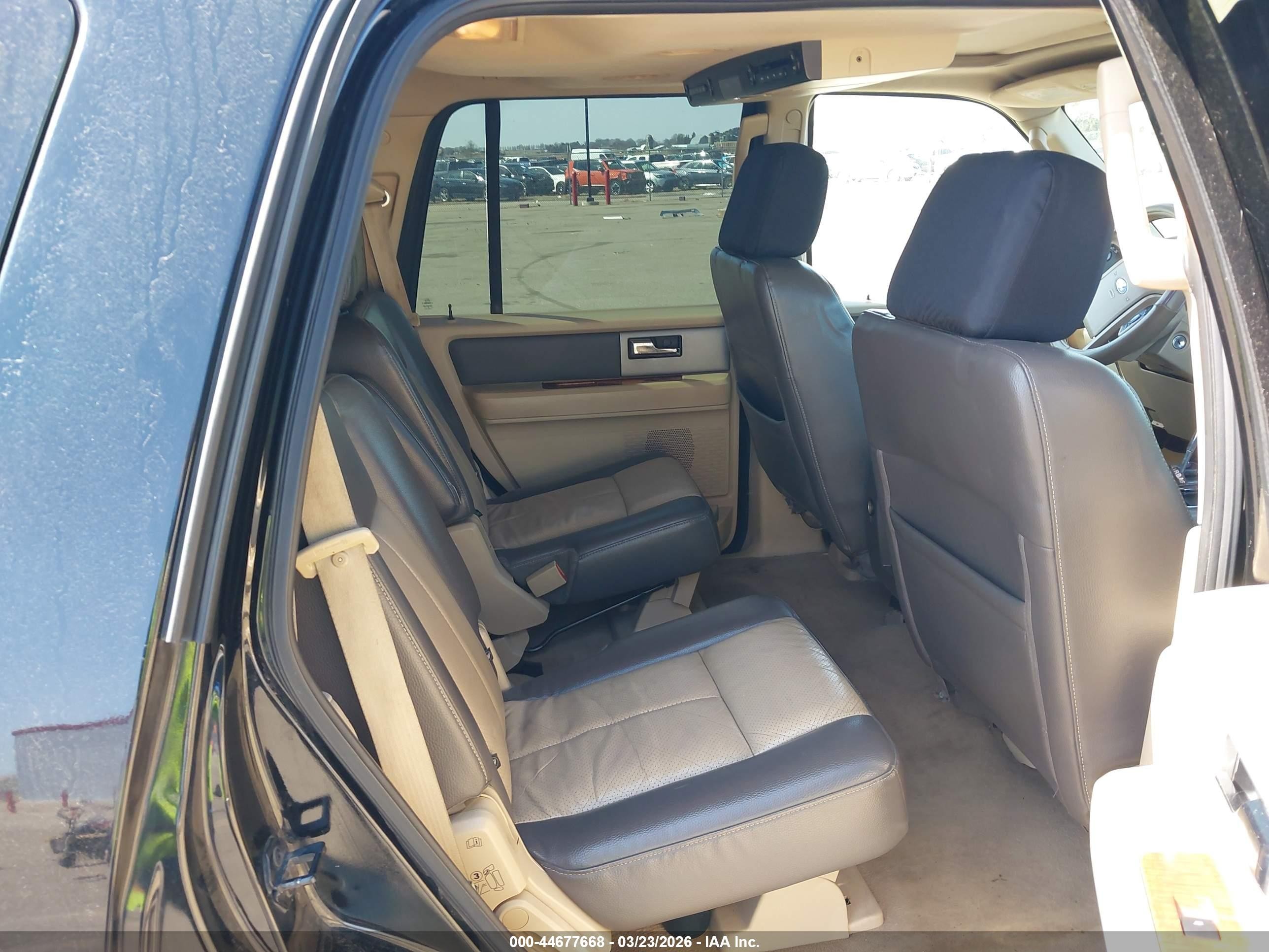 2007 Ford Expedition Eddie Bauer Black vin: 1FMFU18557LA72532