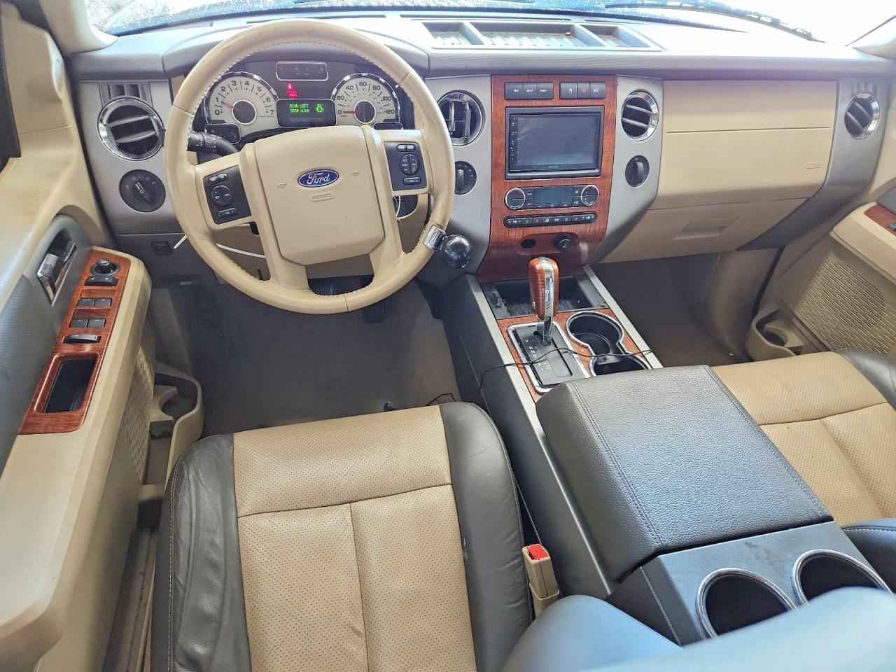 2008 Ford Expedition Eddie Bauer Black vin: 1FMFU18558LA09125