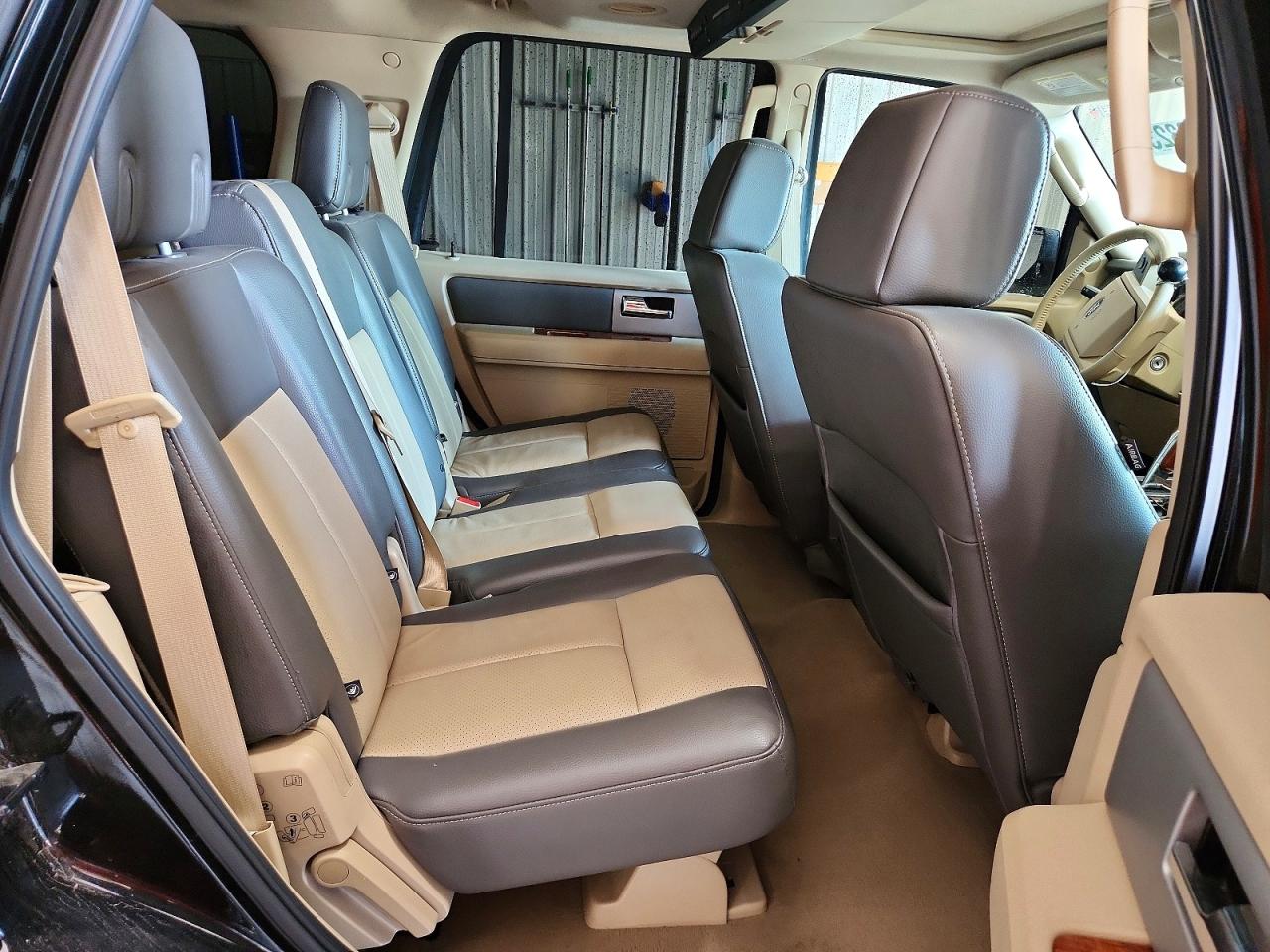 2008 Ford Expedition Eddie Bauer Black vin: 1FMFU18558LA09125