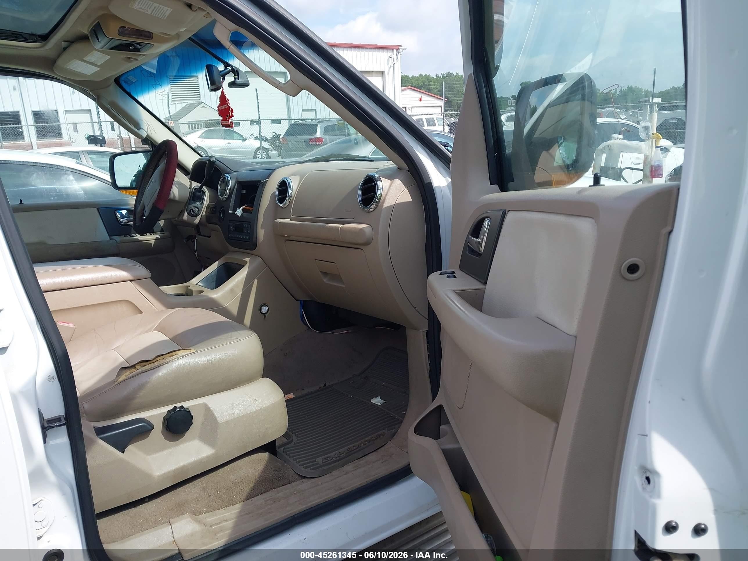 2006 Ford Expedition Eddie Bauer/king Ranch White vin: 1FMFU18566LA60792