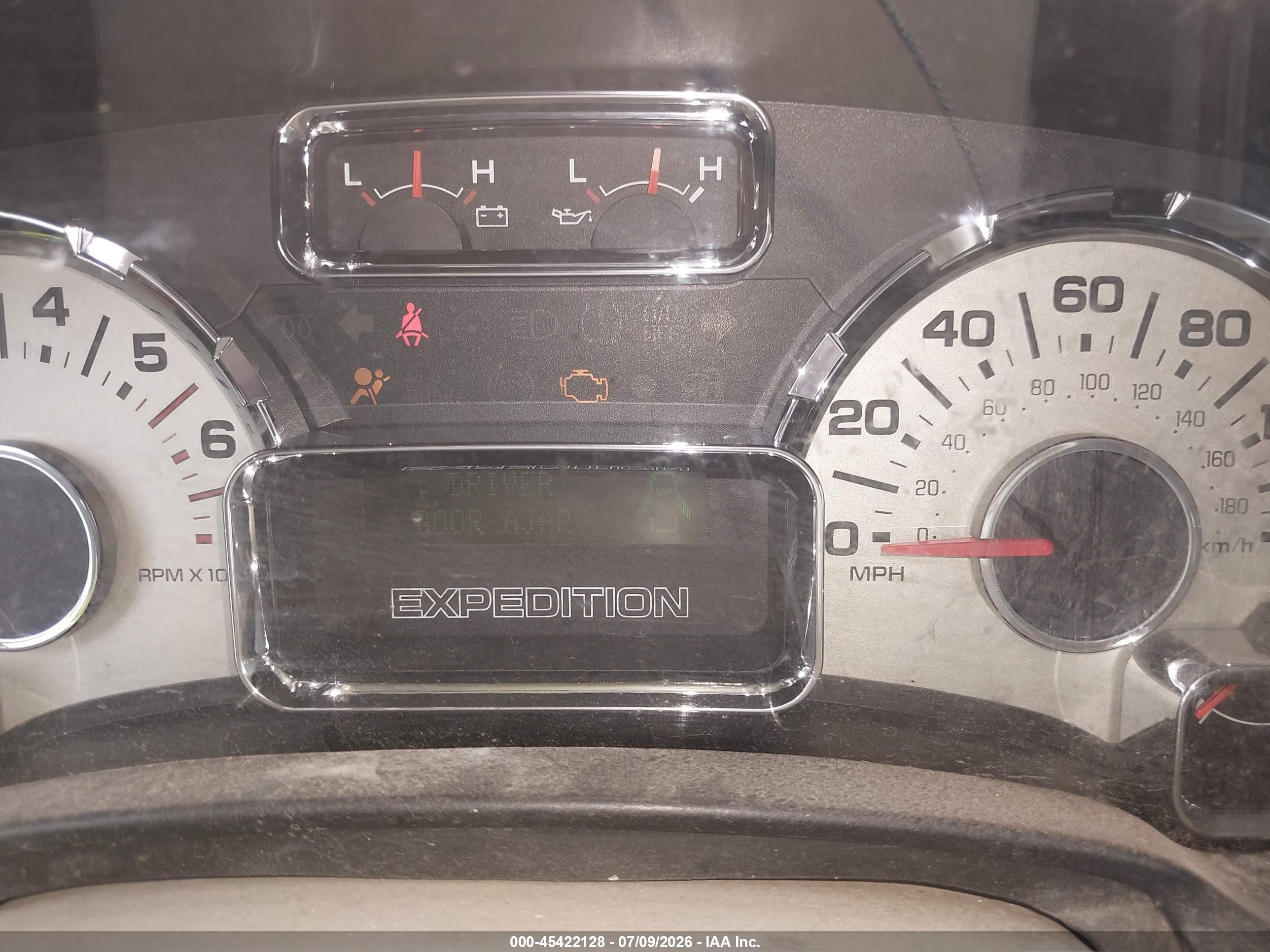2007 Ford Expedition Eddie Bauer White vin: 1FMFU18567LA86262