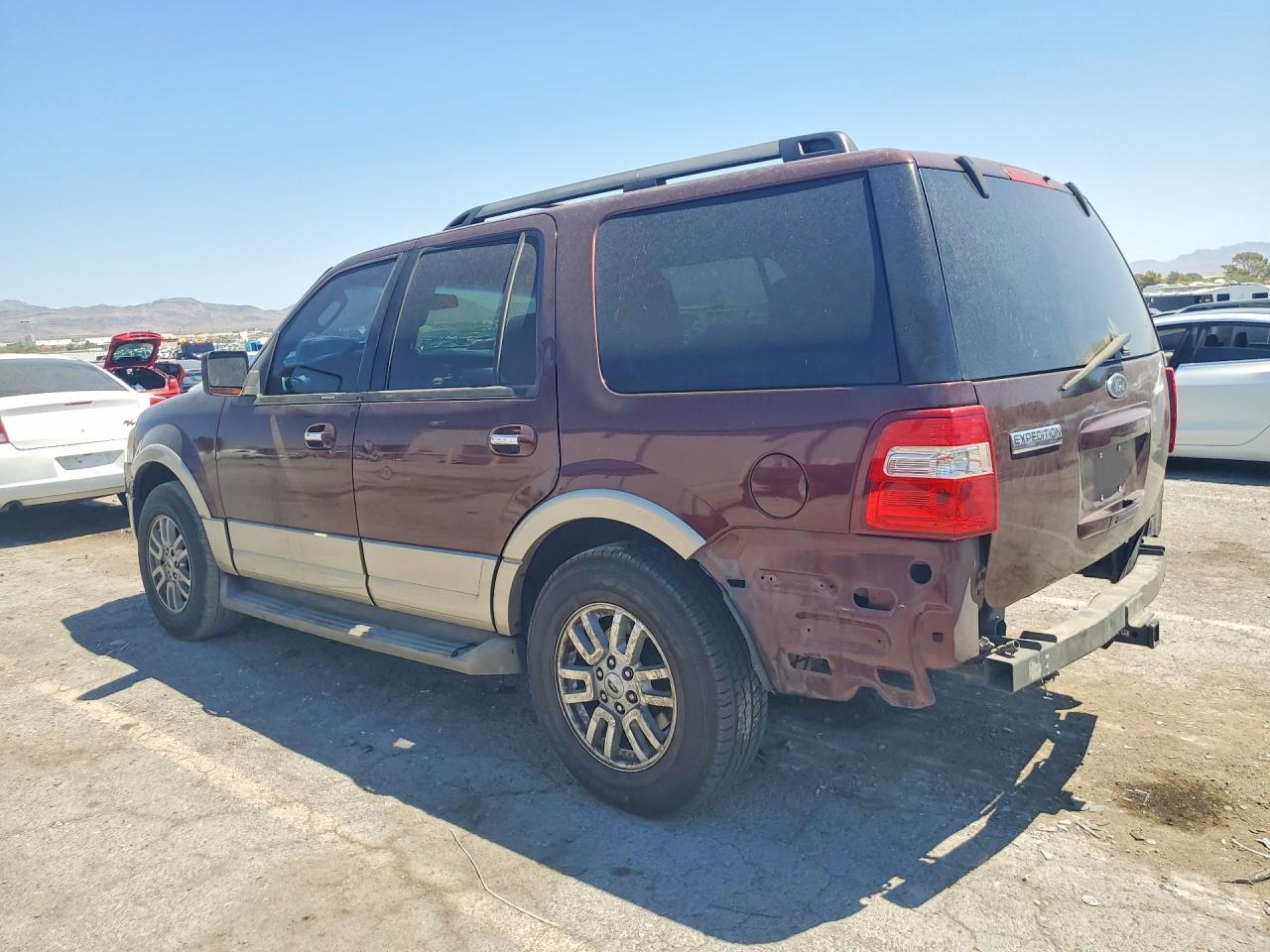 2009 Ford Expedition Eddie Bauer Brown vin: 1FMFU18569EB06744