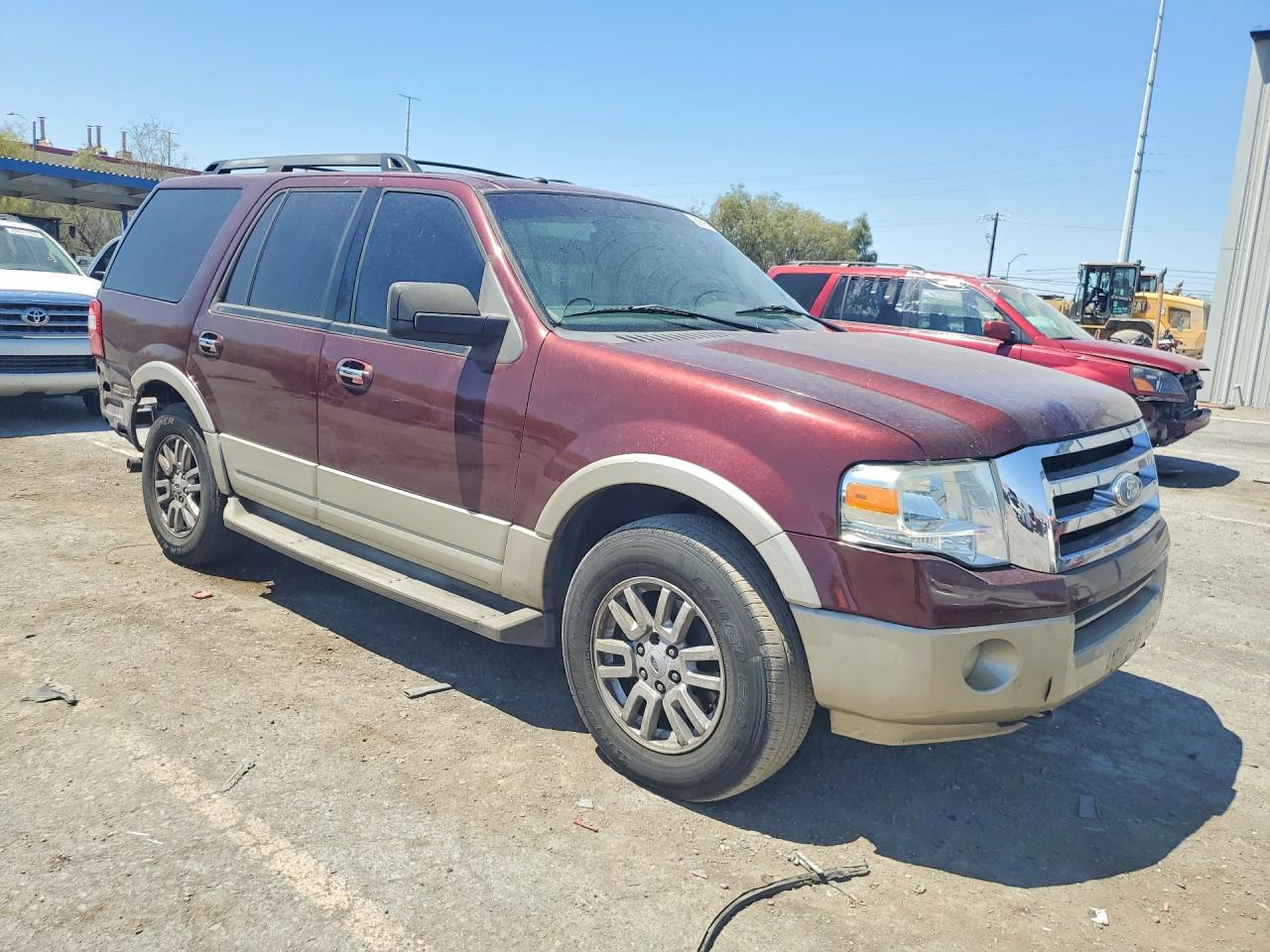 2009 Ford Expedition Eddie Bauer Brown vin: 1FMFU18569EB06744