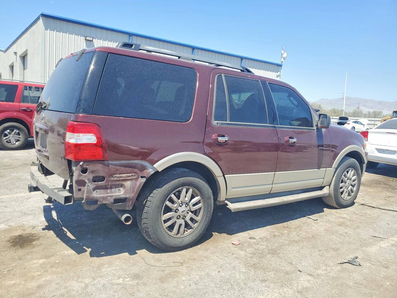 2009 Ford Expedition Eddie Bauer Brown vin: 1FMFU18569EB06744