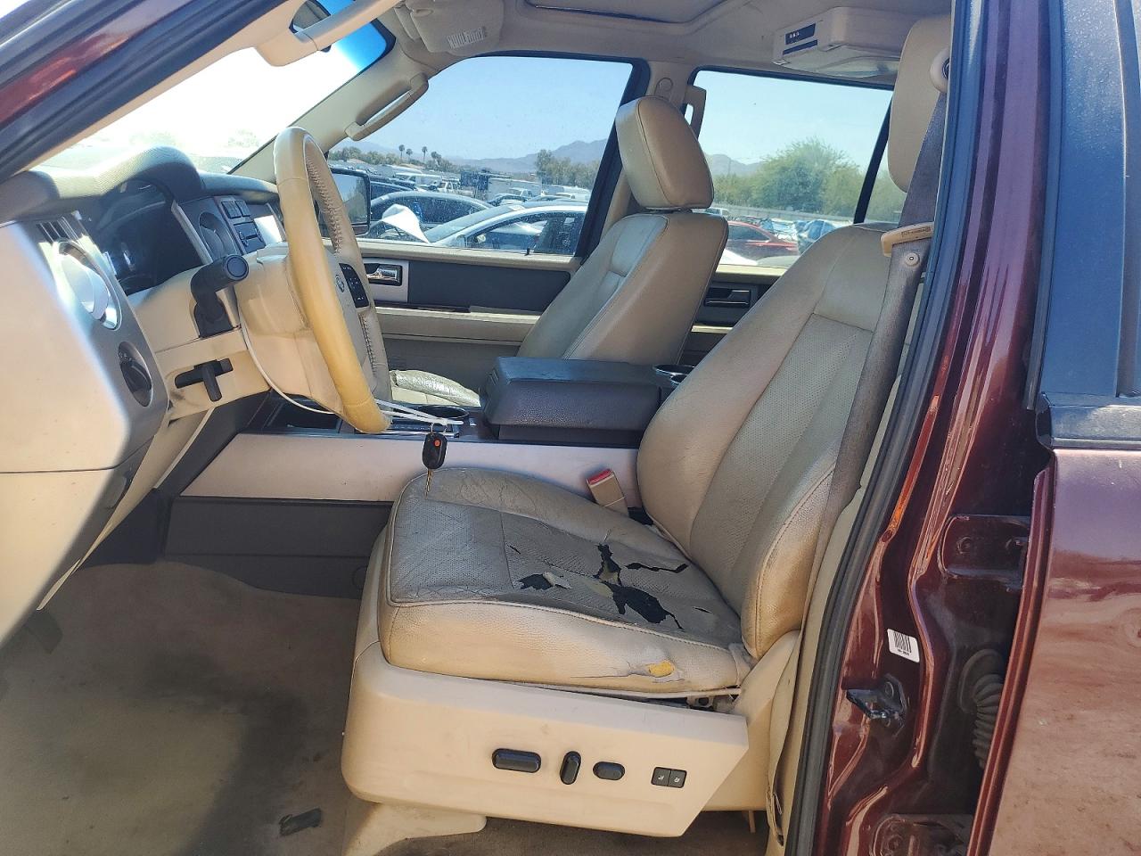 2009 Ford Expedition Eddie Bauer Brown vin: 1FMFU18569EB06744