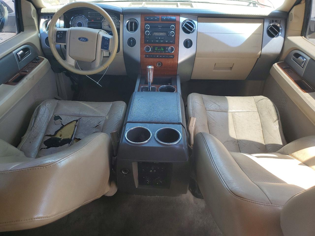 2009 Ford Expedition Eddie Bauer Brown vin: 1FMFU18569EB06744