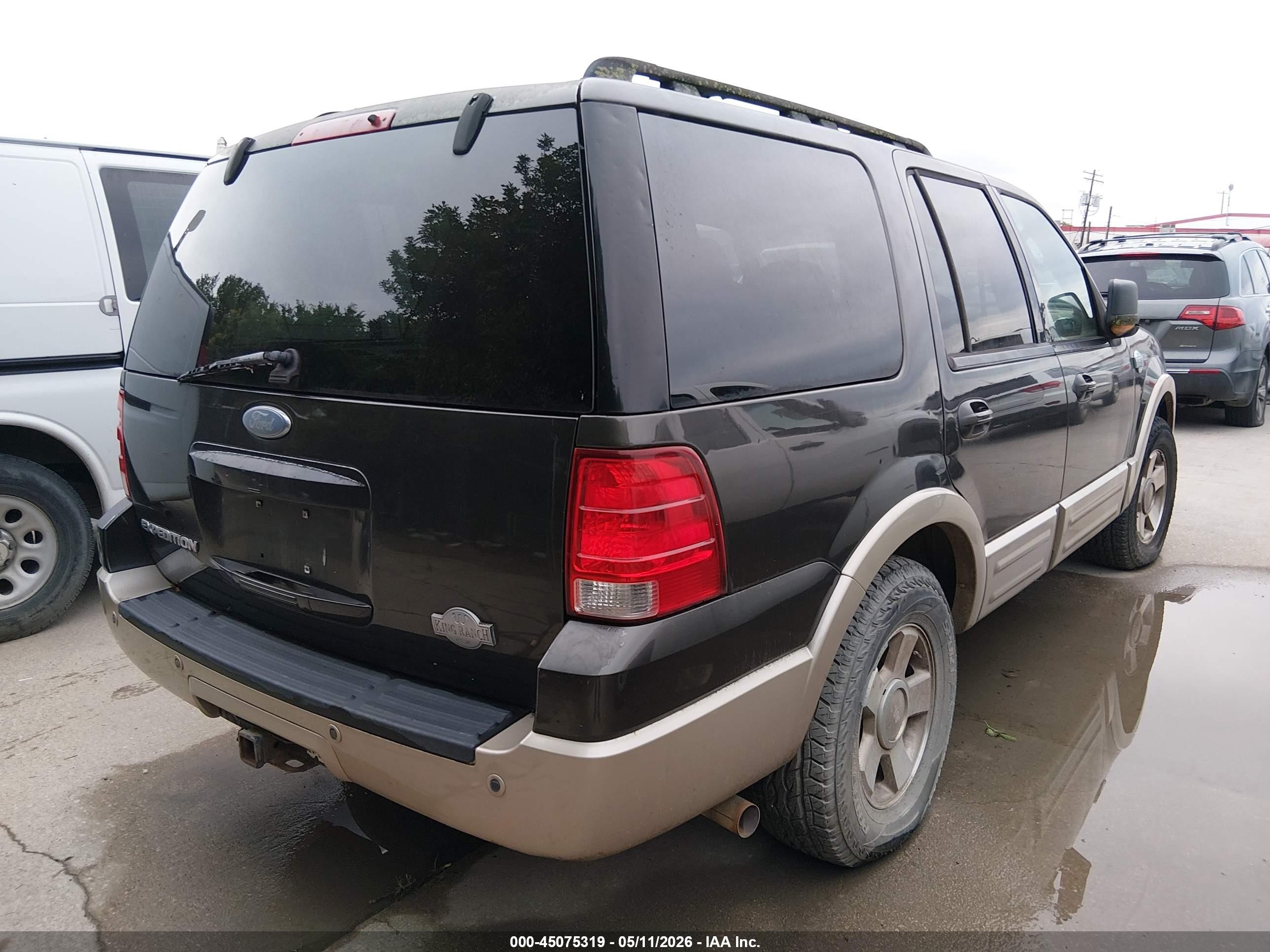 2005 Ford Expedition Eddie Bauer/king Ranch Brown vin: 1FMFU18575LA63019