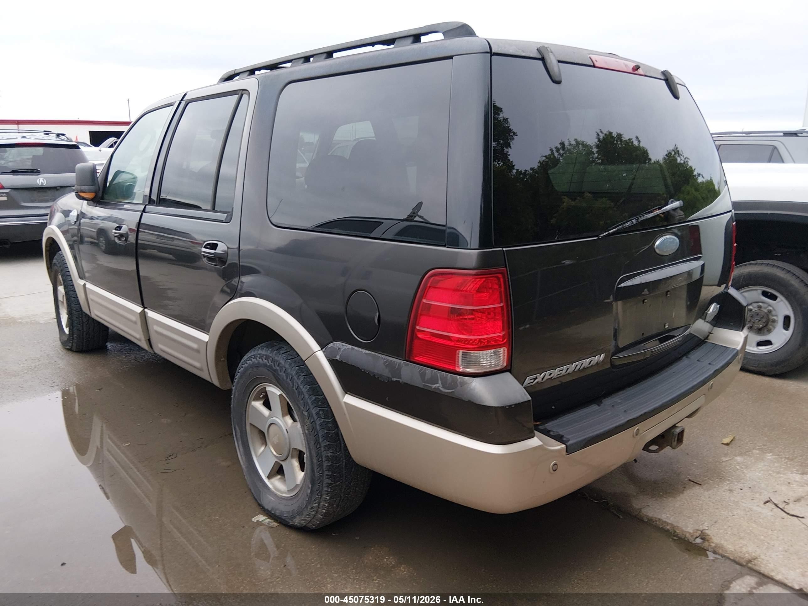 2005 Ford Expedition Eddie Bauer/king Ranch Brown vin: 1FMFU18575LA63019