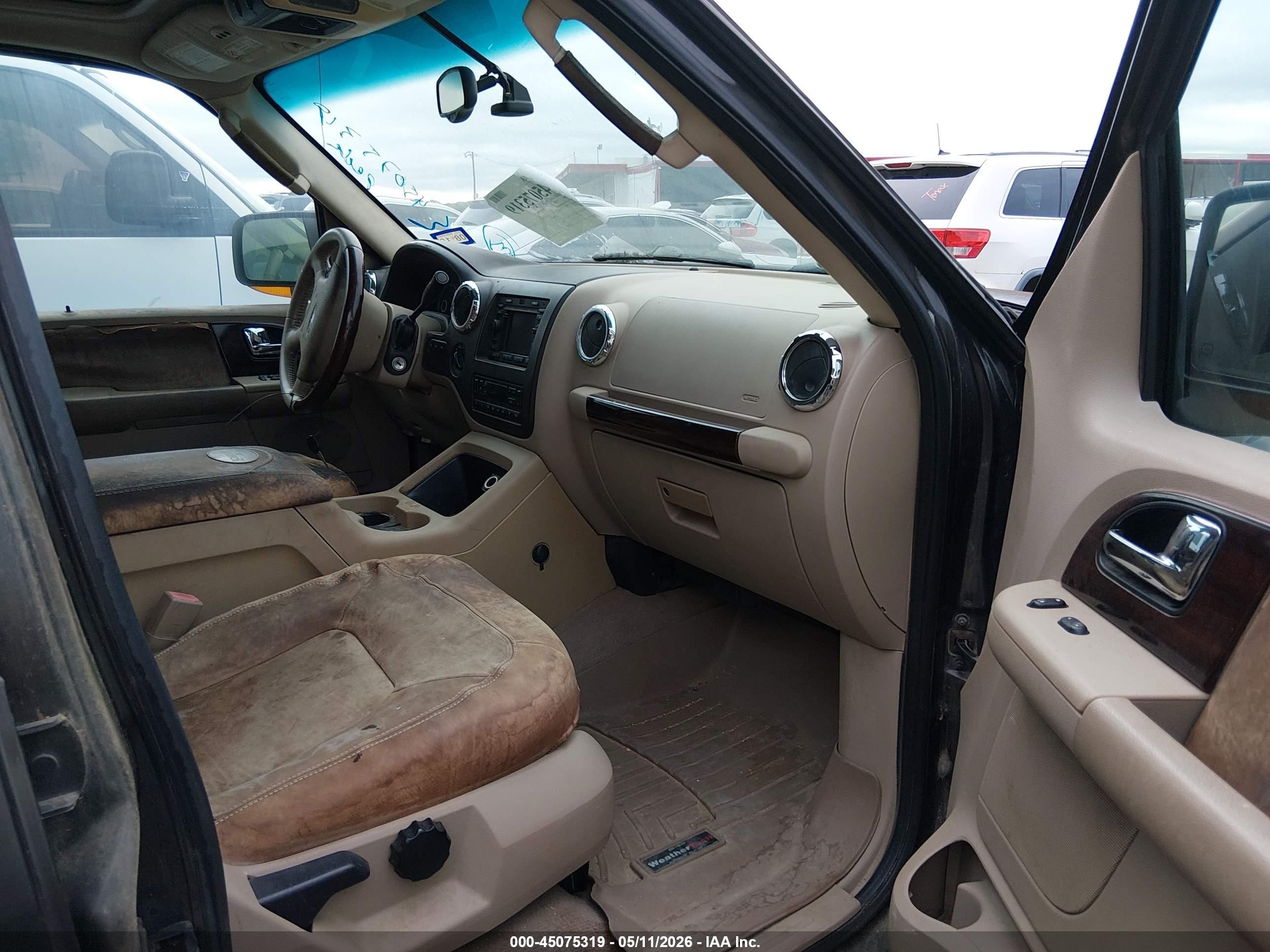 2005 Ford Expedition Eddie Bauer/king Ranch Brown vin: 1FMFU18575LA63019