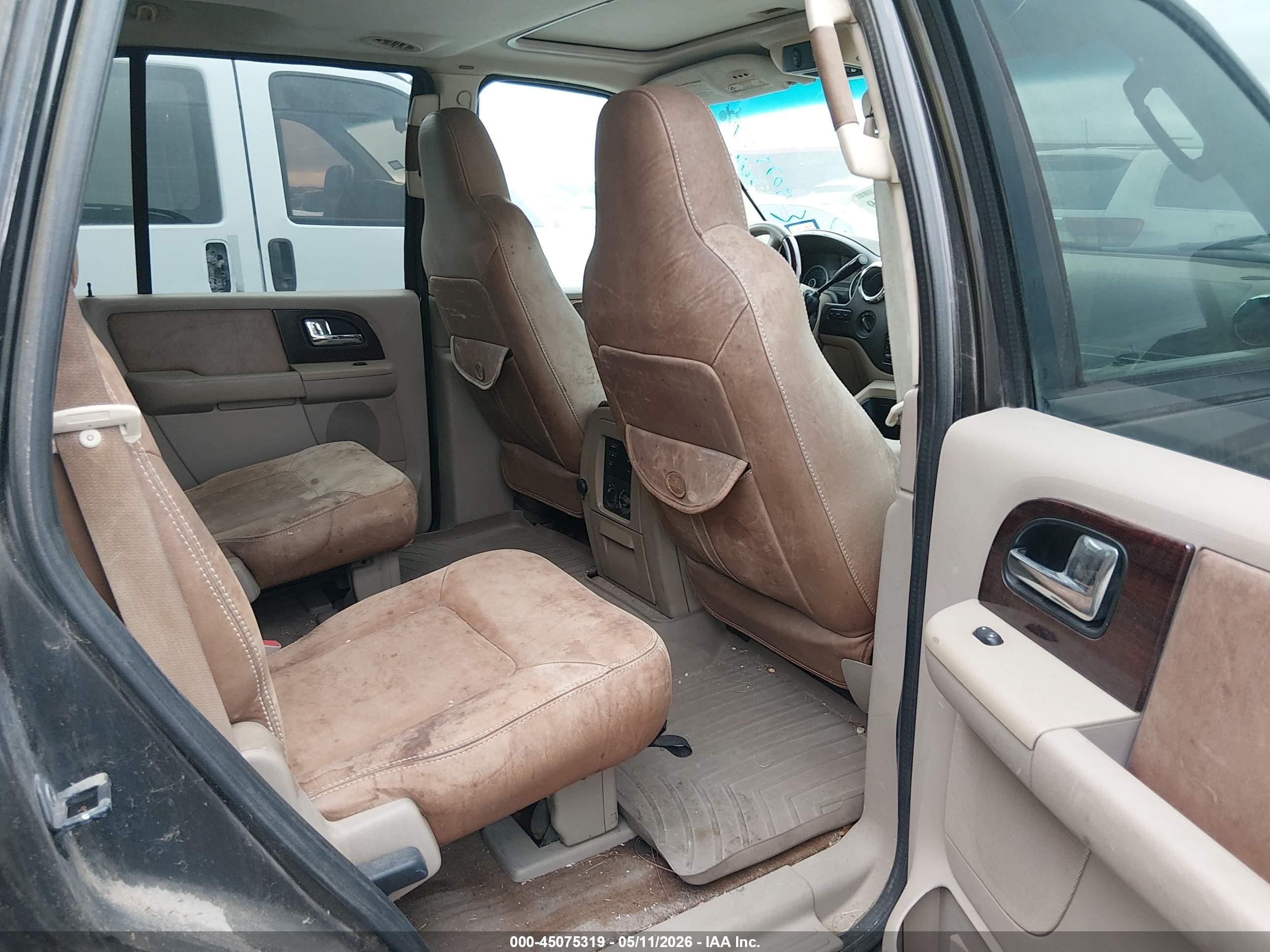 2005 Ford Expedition Eddie Bauer/king Ranch Brown vin: 1FMFU18575LA63019