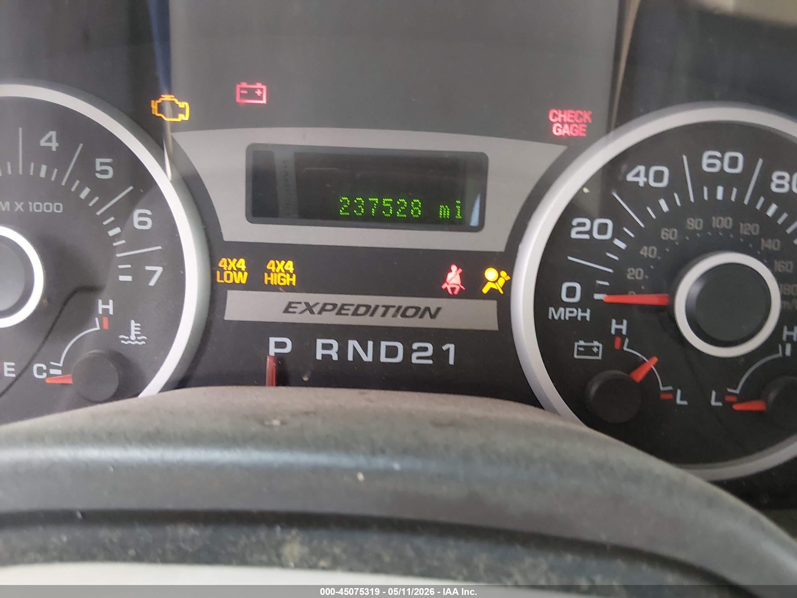 2005 Ford Expedition Eddie Bauer/king Ranch Brown vin: 1FMFU18575LA63019