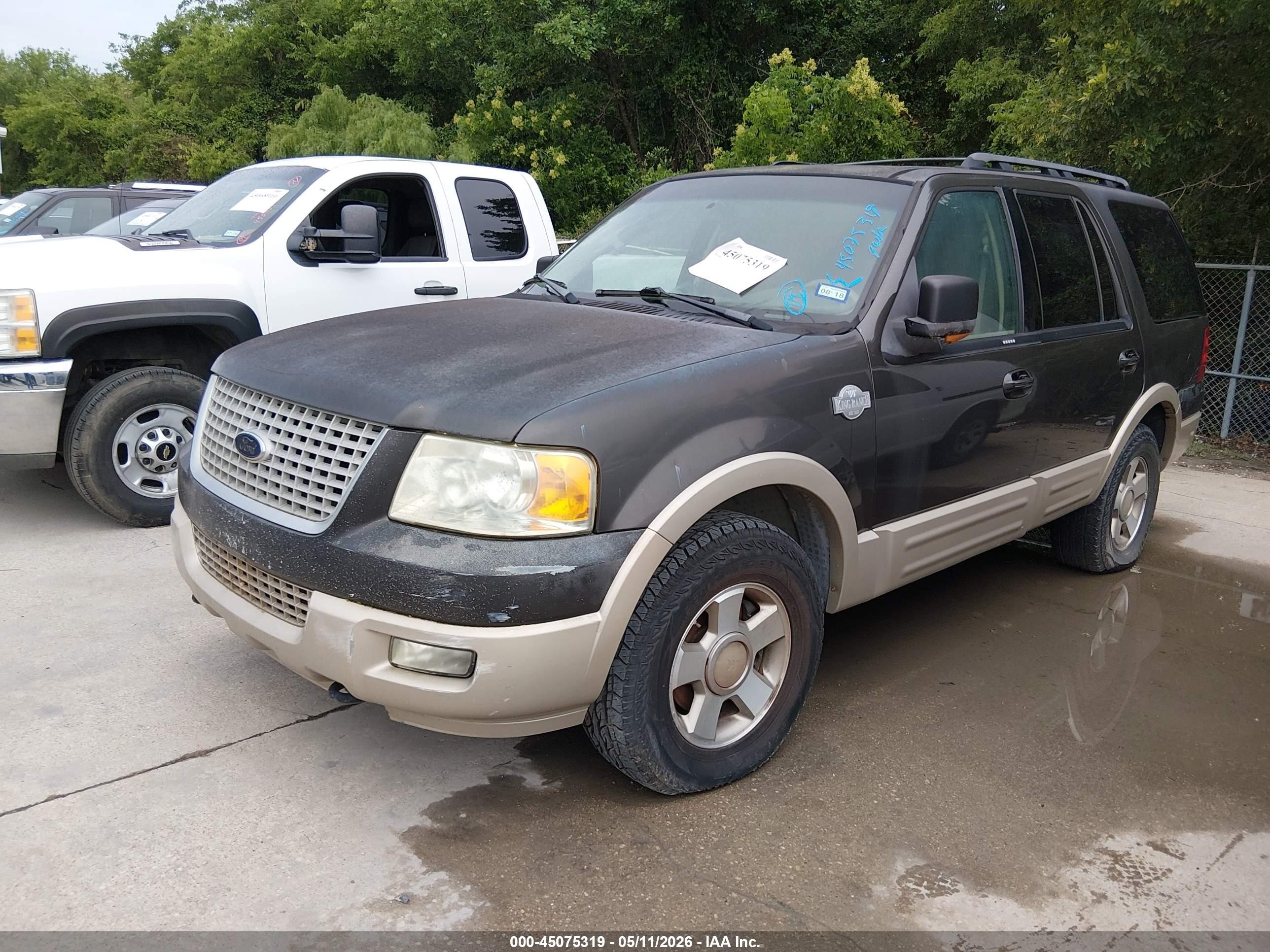 2005 Ford Expedition Eddie Bauer/king Ranch Brown vin: 1FMFU18575LA63019