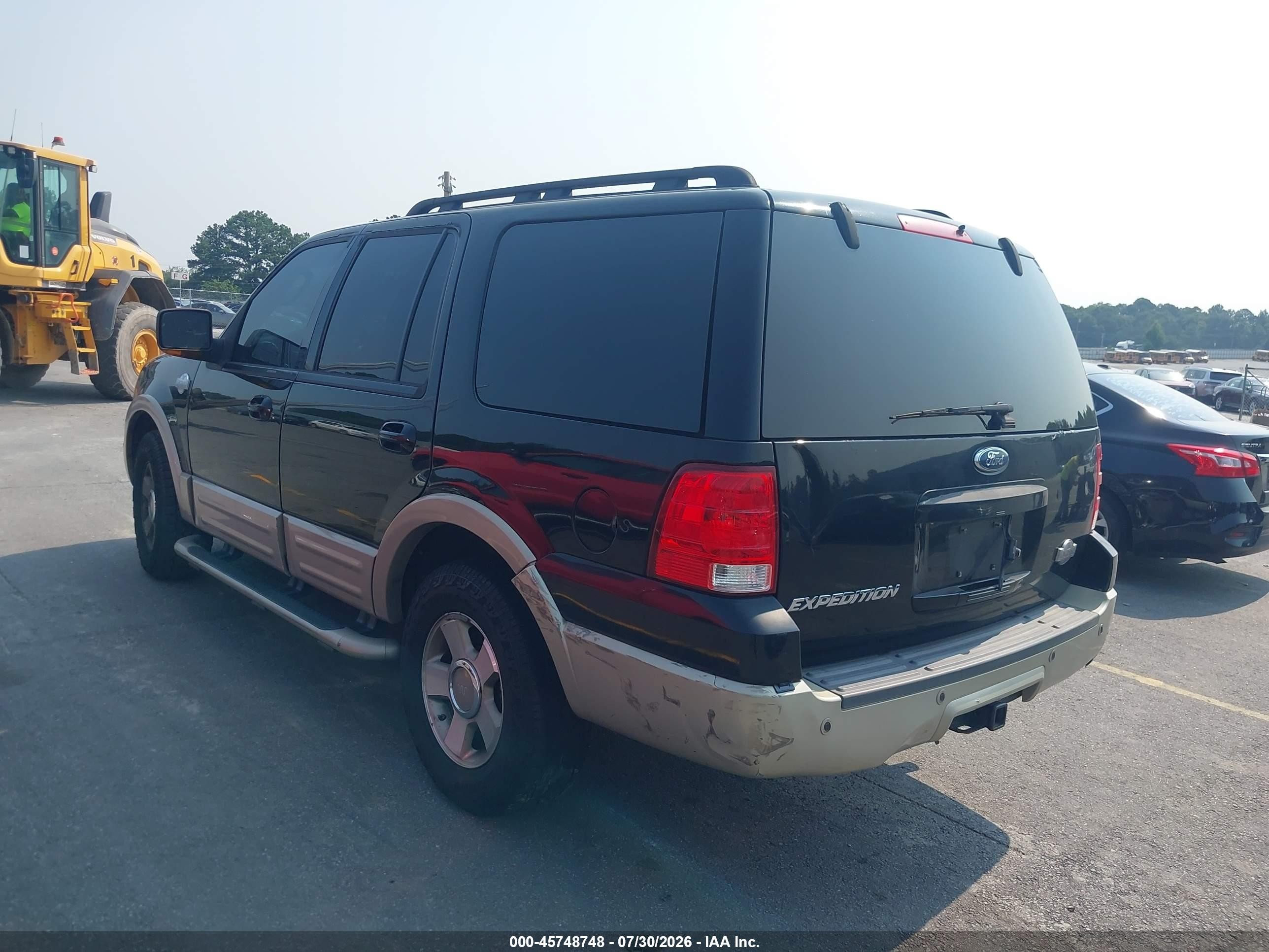 2005 Ford Expedition Eddie Bauer/king Ranch Черный vin: 1FMFU18575LA89961