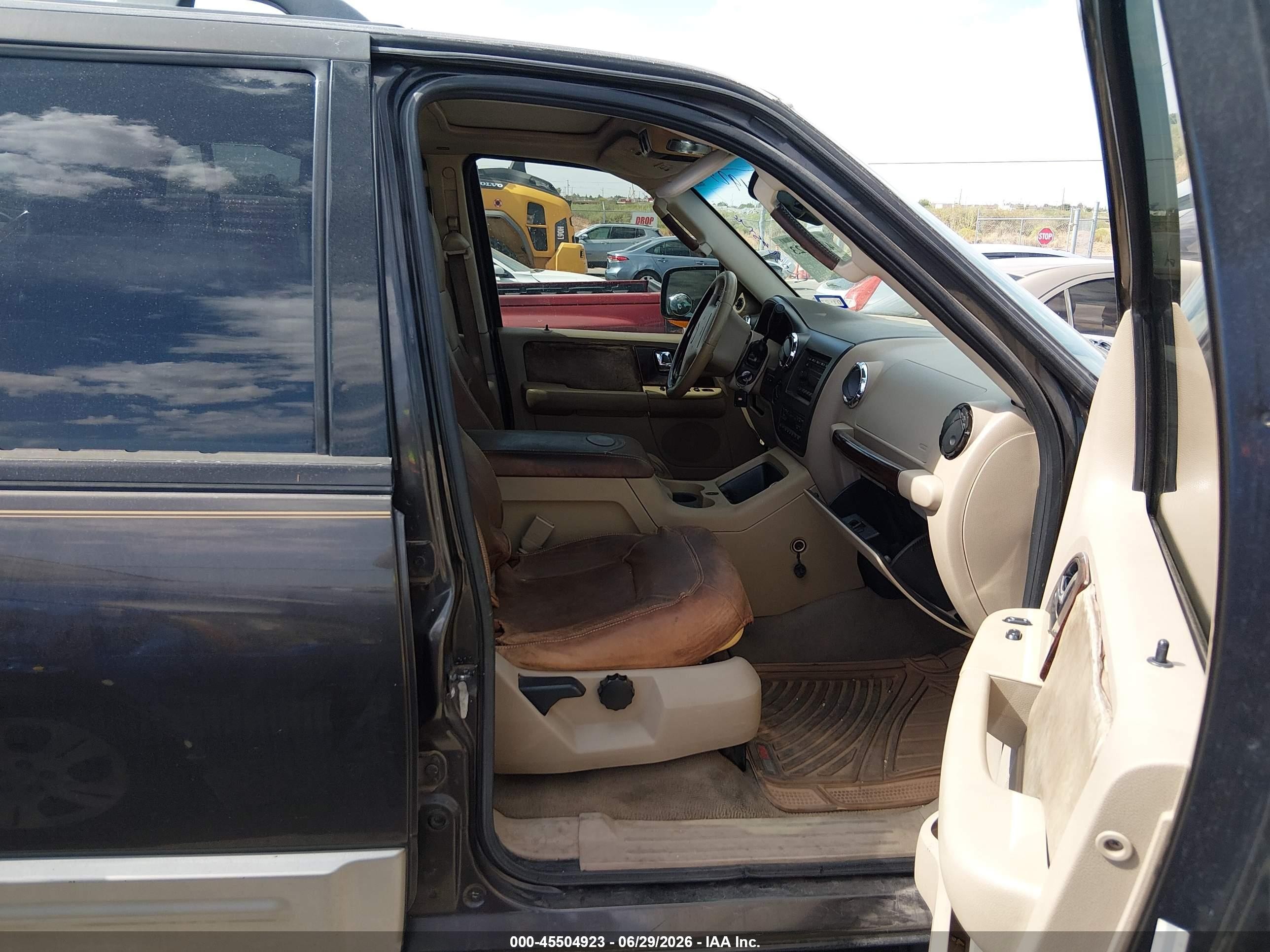 2006 Ford Expedition Eddie Bauer/king Ranch Dark Brown vin: 1FMFU18576LA09818